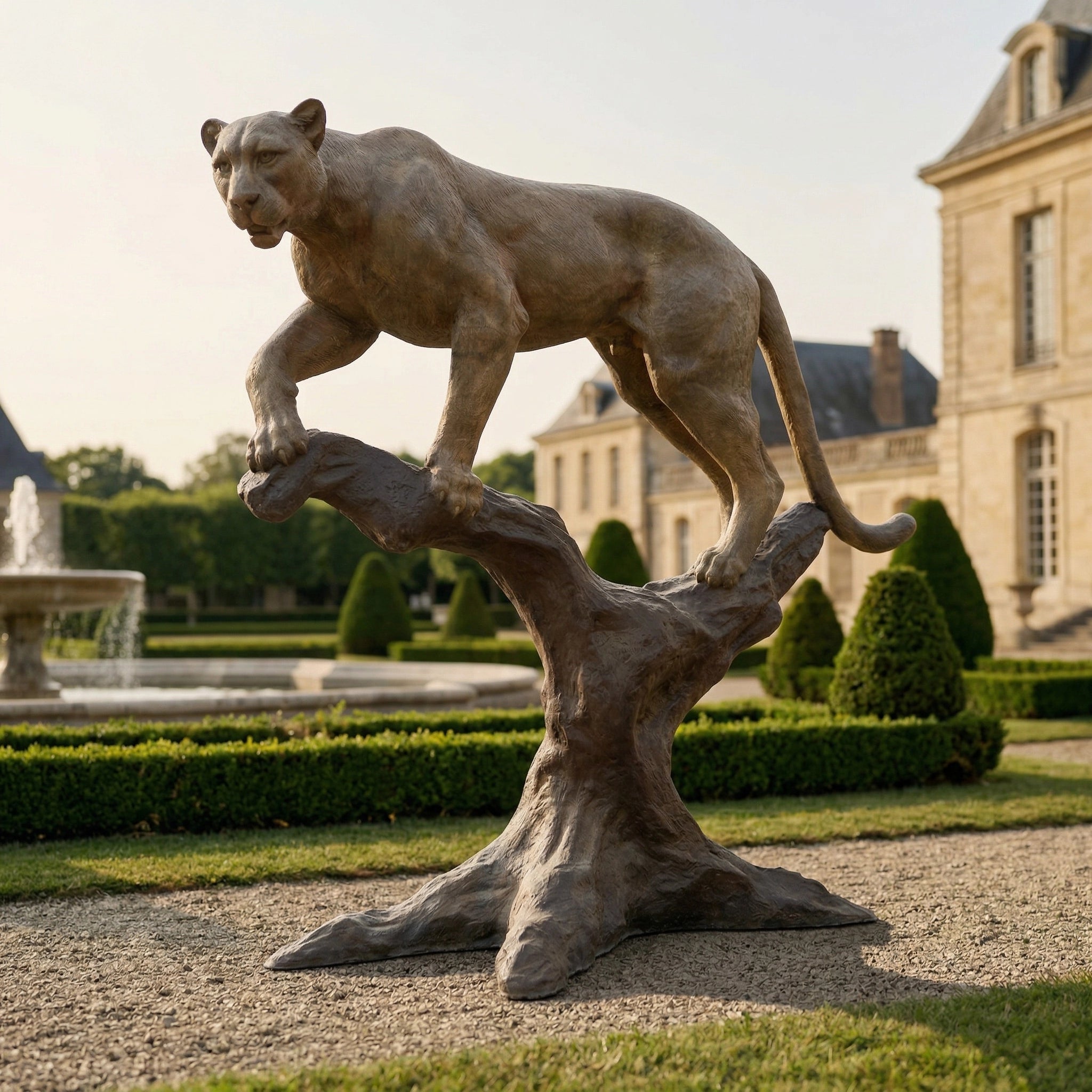 Vela-Bronze--Brass-Wildlife-Sculpture-Entrance-Driveway-VSMaterialTypeCode-7412-04
