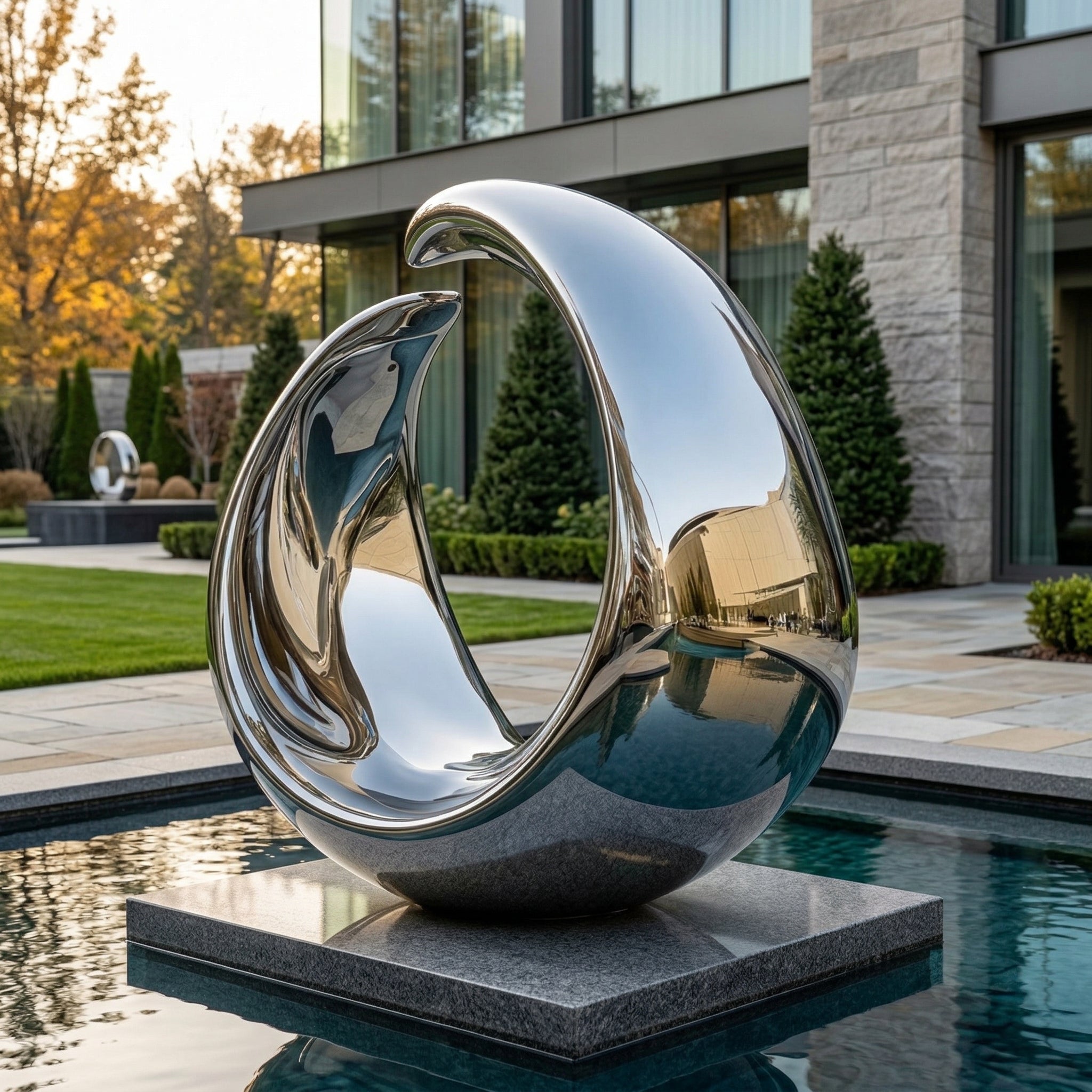 Vela-Stainless-Steel-Abstract-Sculpture-Looping-Geometric-Form-VSSSS-6051-03