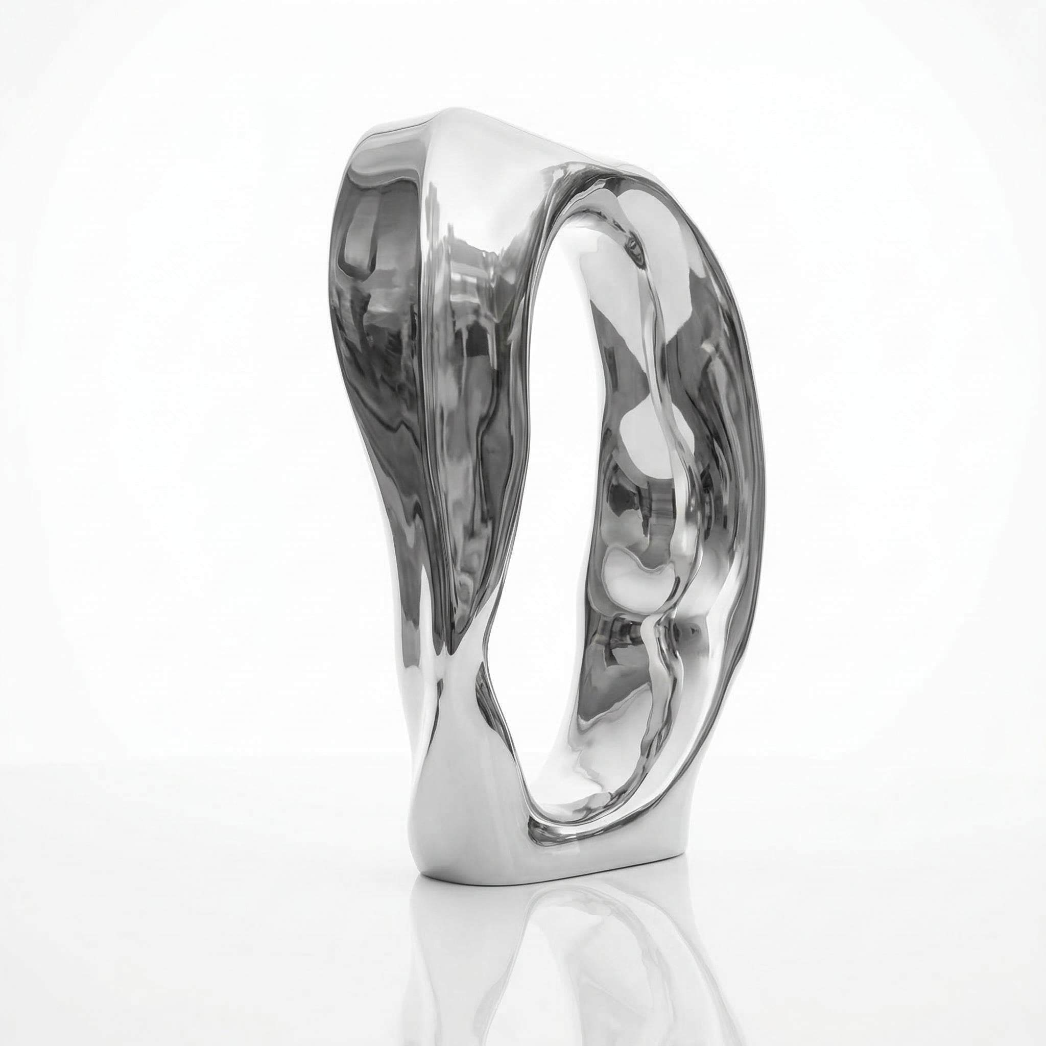 Vela Stainless Steel Modern Abstract Sculpture Portal Loop VSSSS-7751