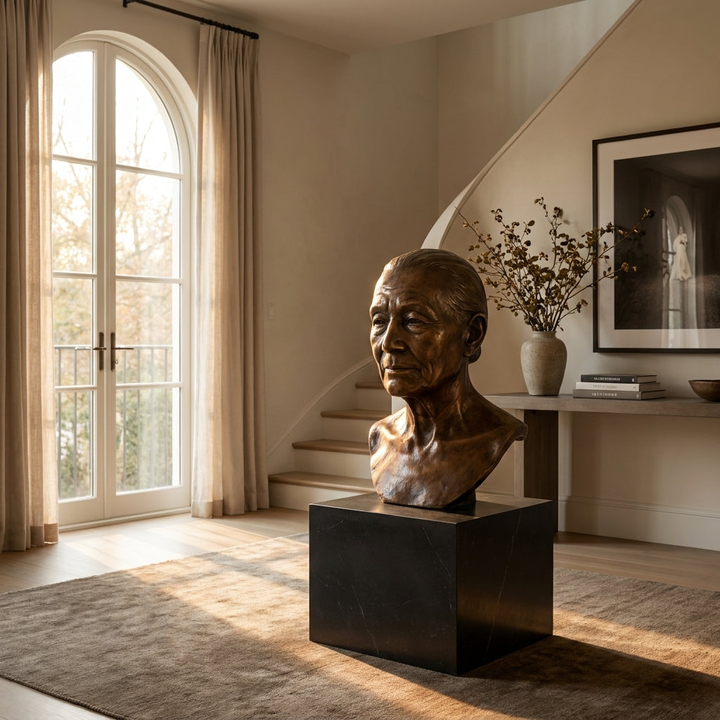 Indoor and Outdoor Display Ideas for Bronze Memorial Sculptures