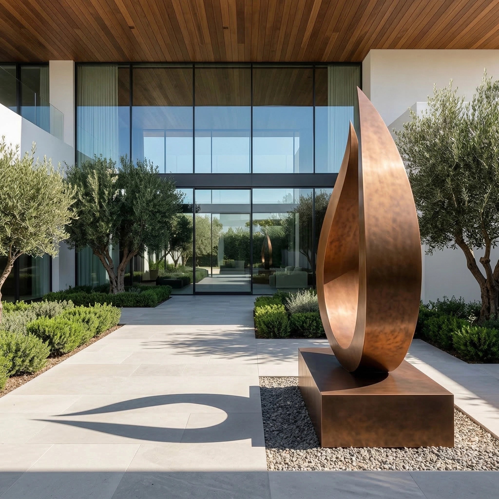 Vela-Bronze--Brass-Abstract-Architectural-Sculpture-Garden-Plinth-VSBS-7015-03