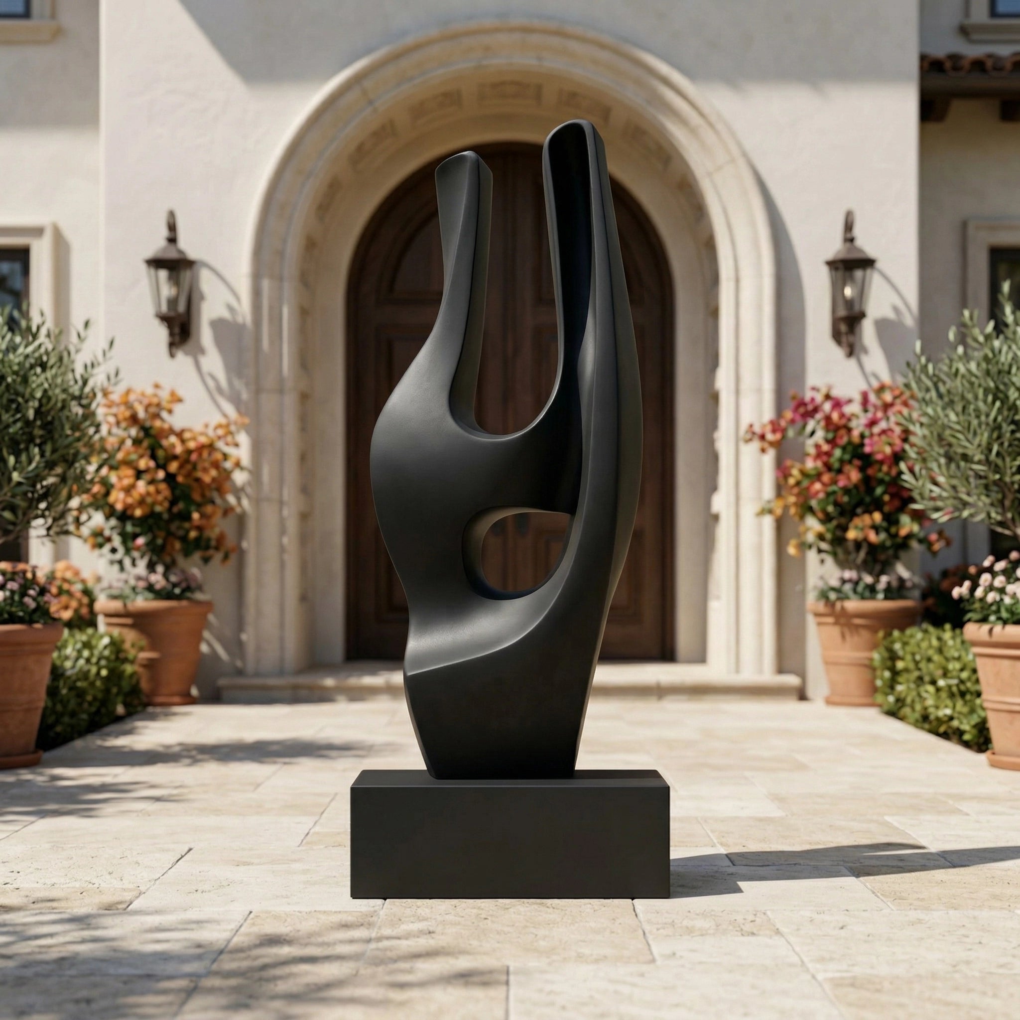 Vela-Bronze--Brass-Abstract-Ascension-Sculpture-Entry-Court-VSBS-6297-01