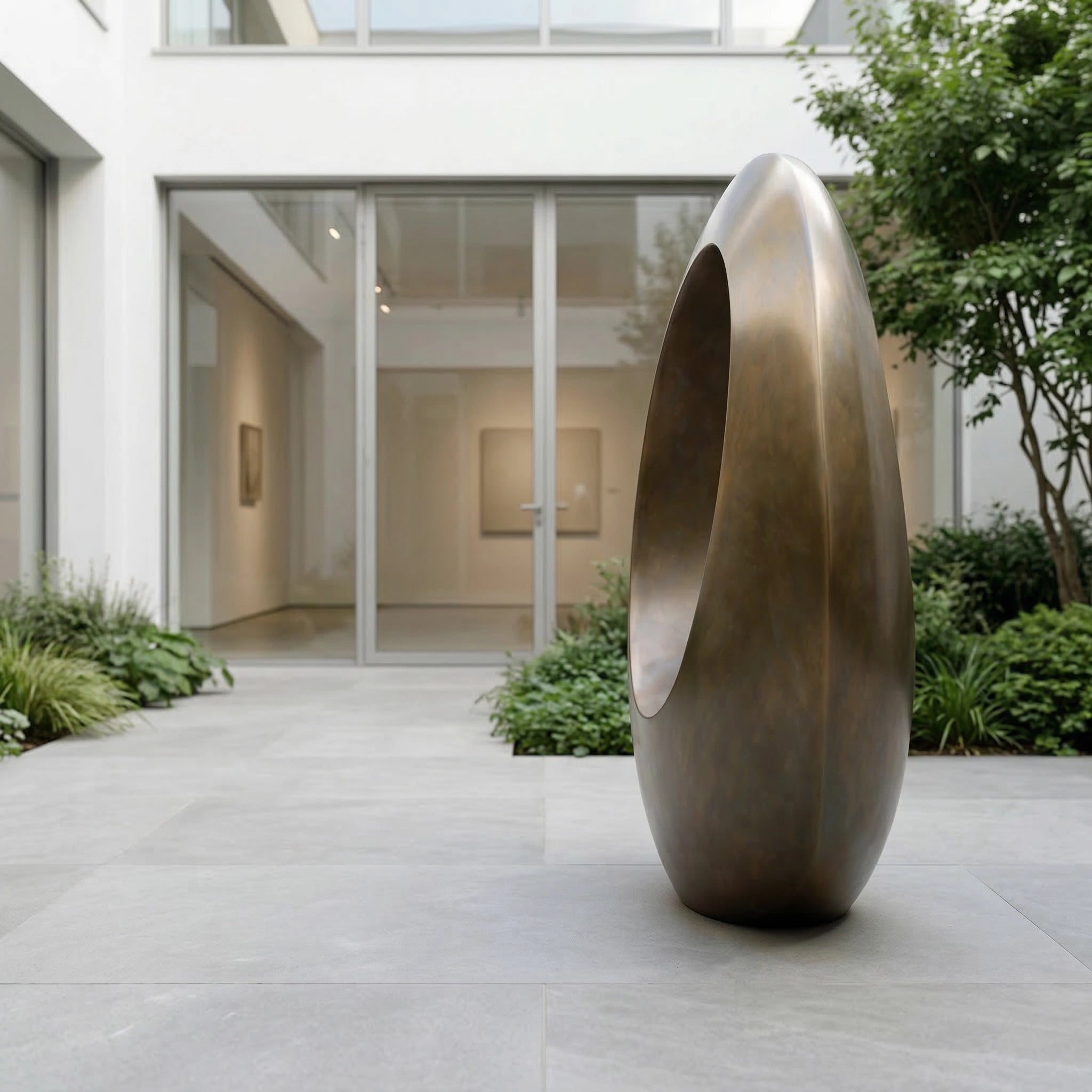 Vela-Bronze--Brass-Abstract-Biomorphic-Sculpture-Courtyard-Void-Form-VSBS-7844-04