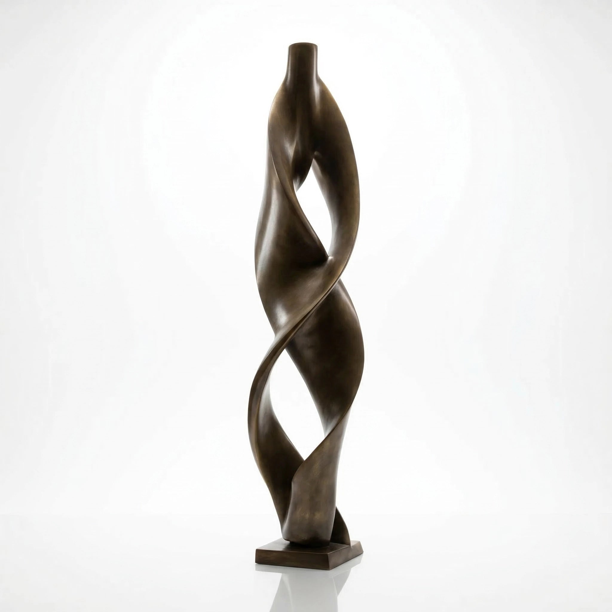 Vela-Bronze--Brass-Abstract-Figurative-Sculpture-Vertical-Torsion-Floor-Form-VSBS-3526-02