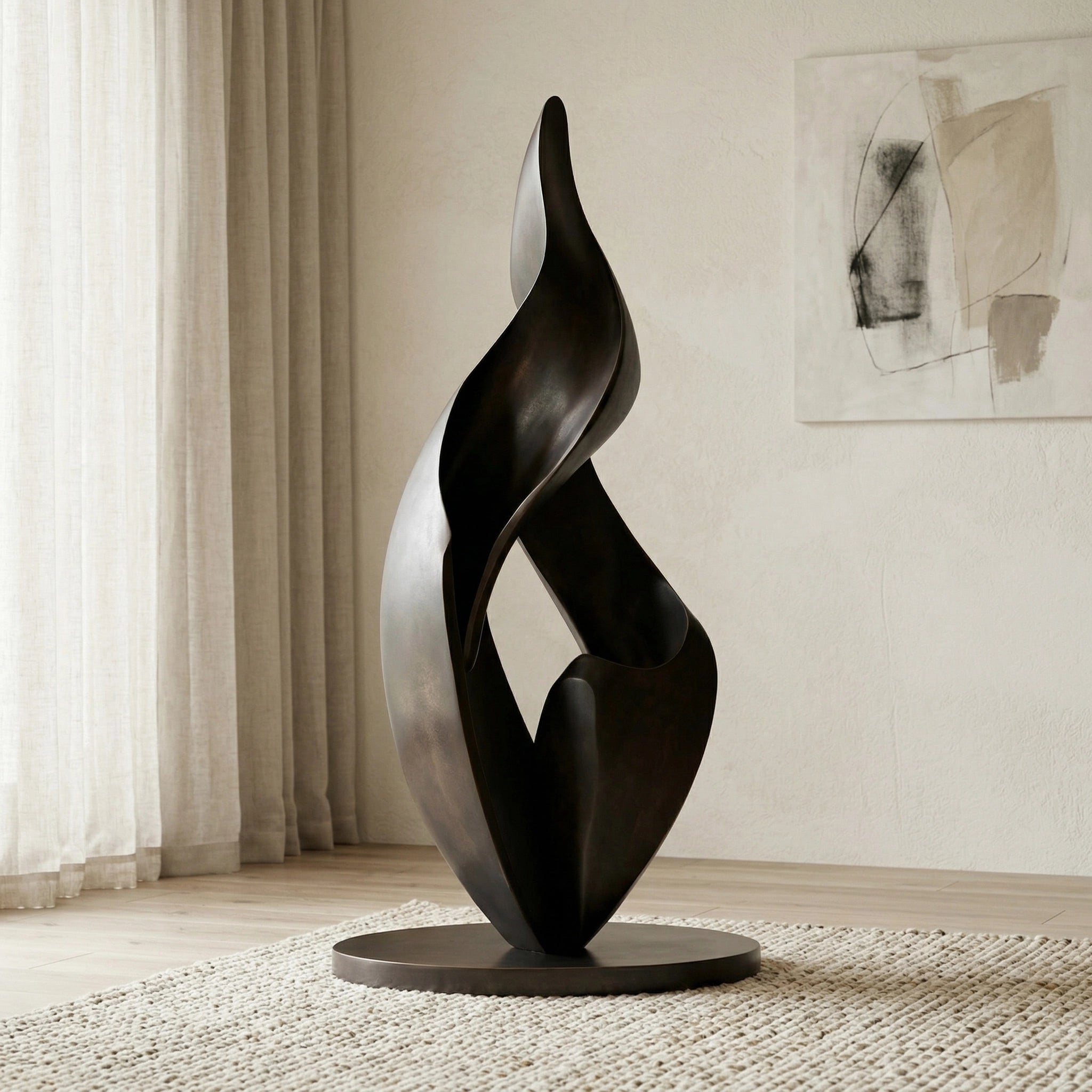 Vela-Bronze--Brass-Abstract-Figure-Sculpture-Floor-Standing-VSBS-8862-03