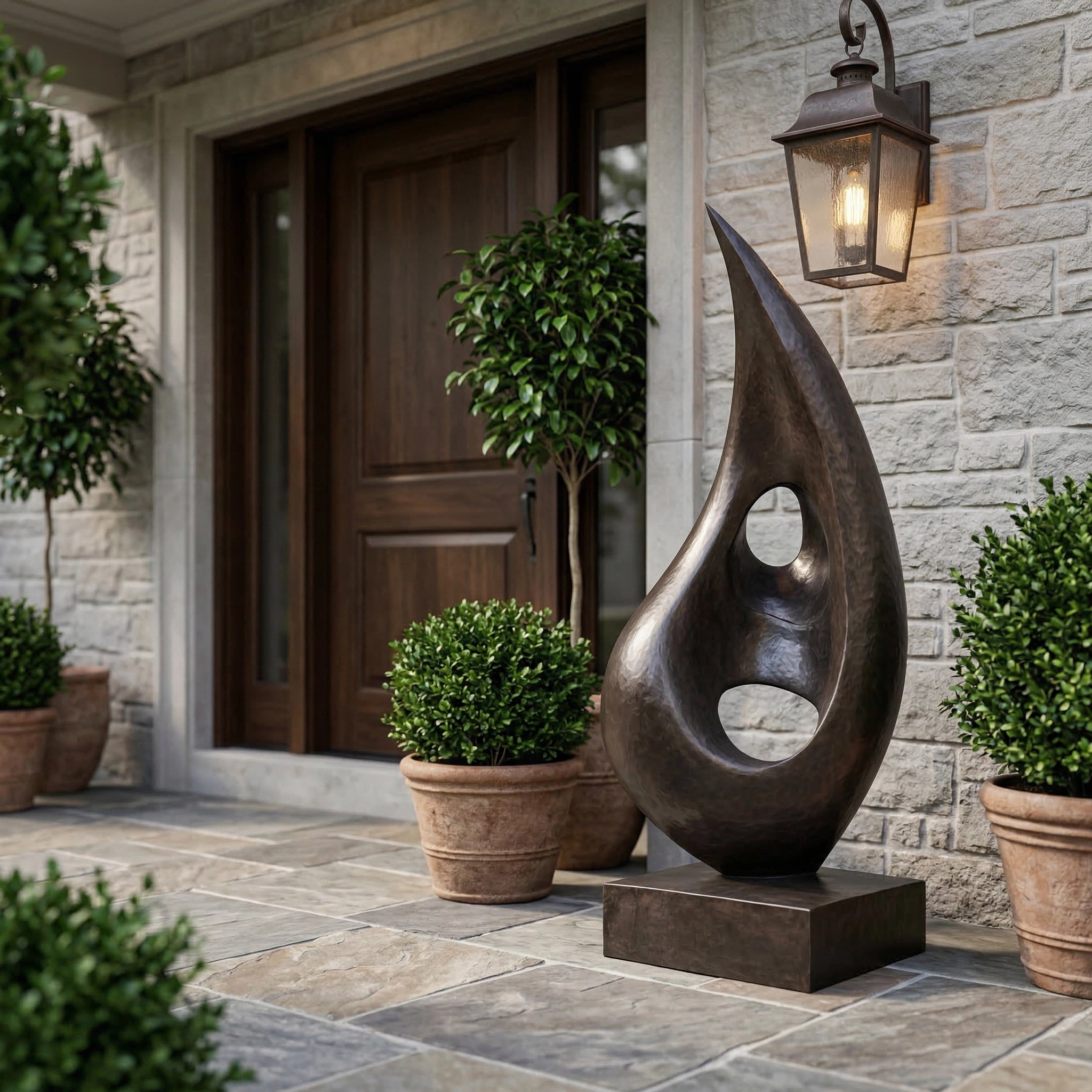 Vela-Bronze--Brass-Abstract-Flame-Sculpture-Entryway-Openwork-VSBS-8891-01