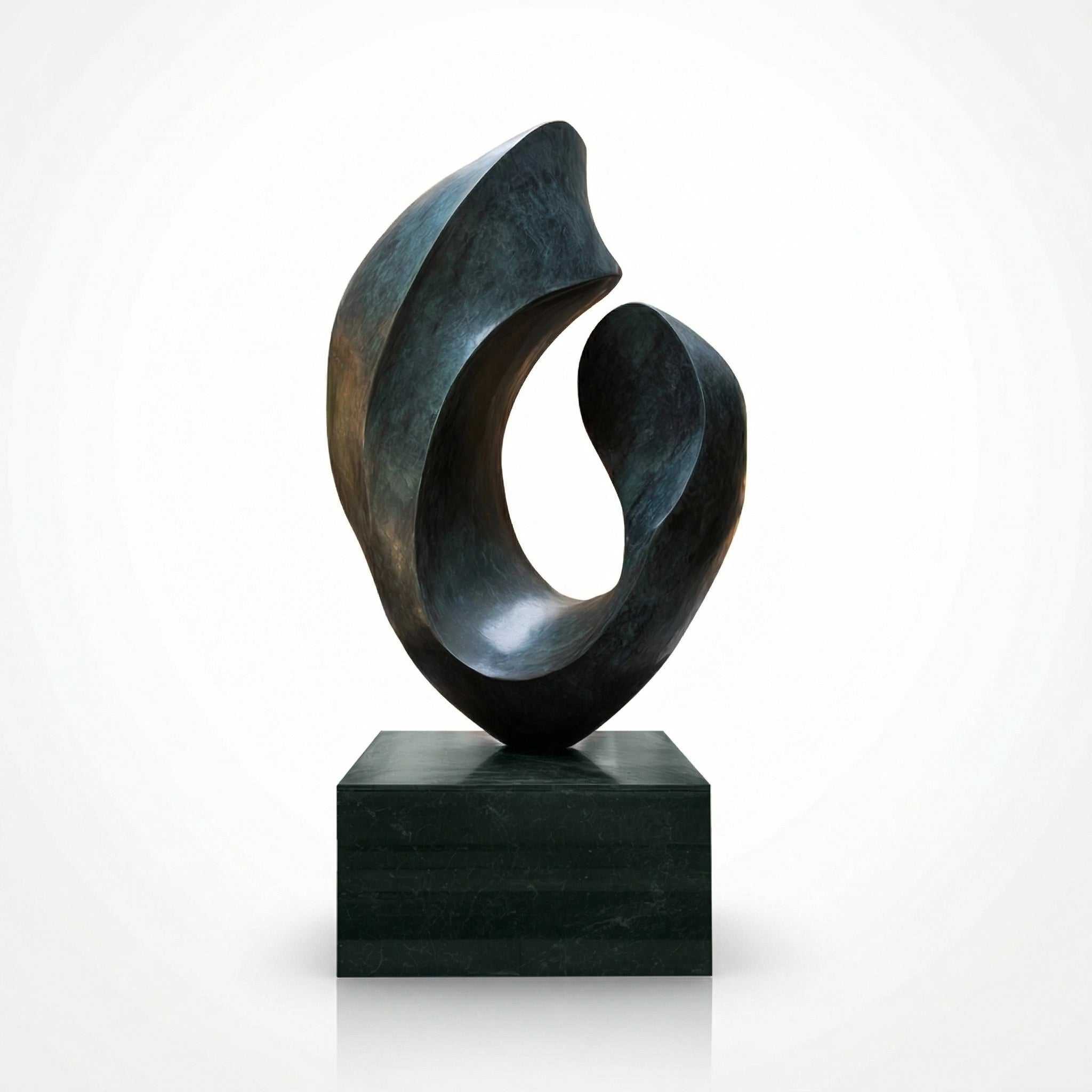 Vela-Bronze--Brass-Abstract-Flow-Sculpture-Garden-Pedestal-VSBS-7355-05