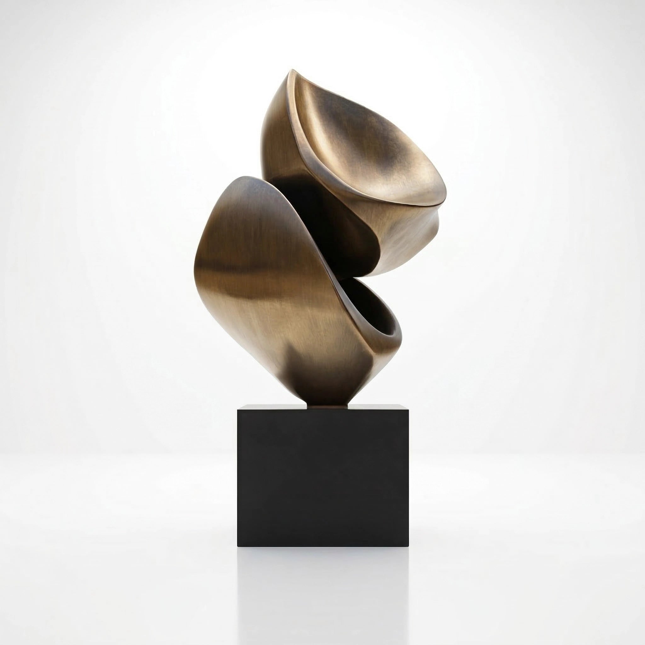 Vela-Bronze--Brass-Abstract-Form-Sculpture-Garden-Plinth-VSBS-6907-04