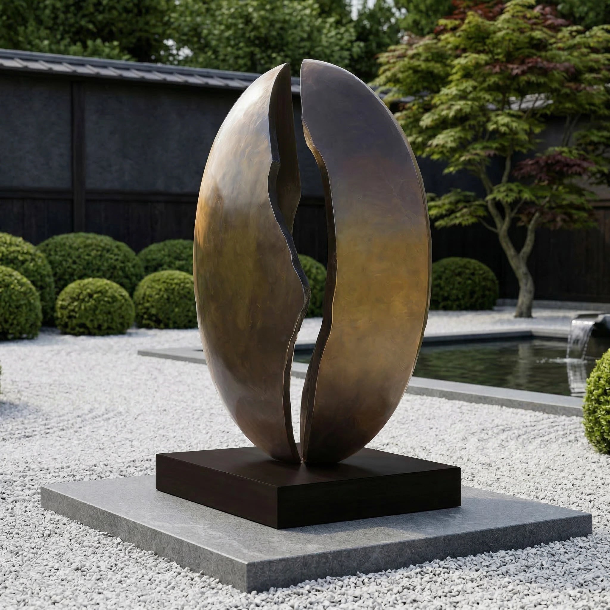 Vela-Bronze--Brass-Abstract-Form-Sculpture-Garden-Plinth-VSBS-9516-02