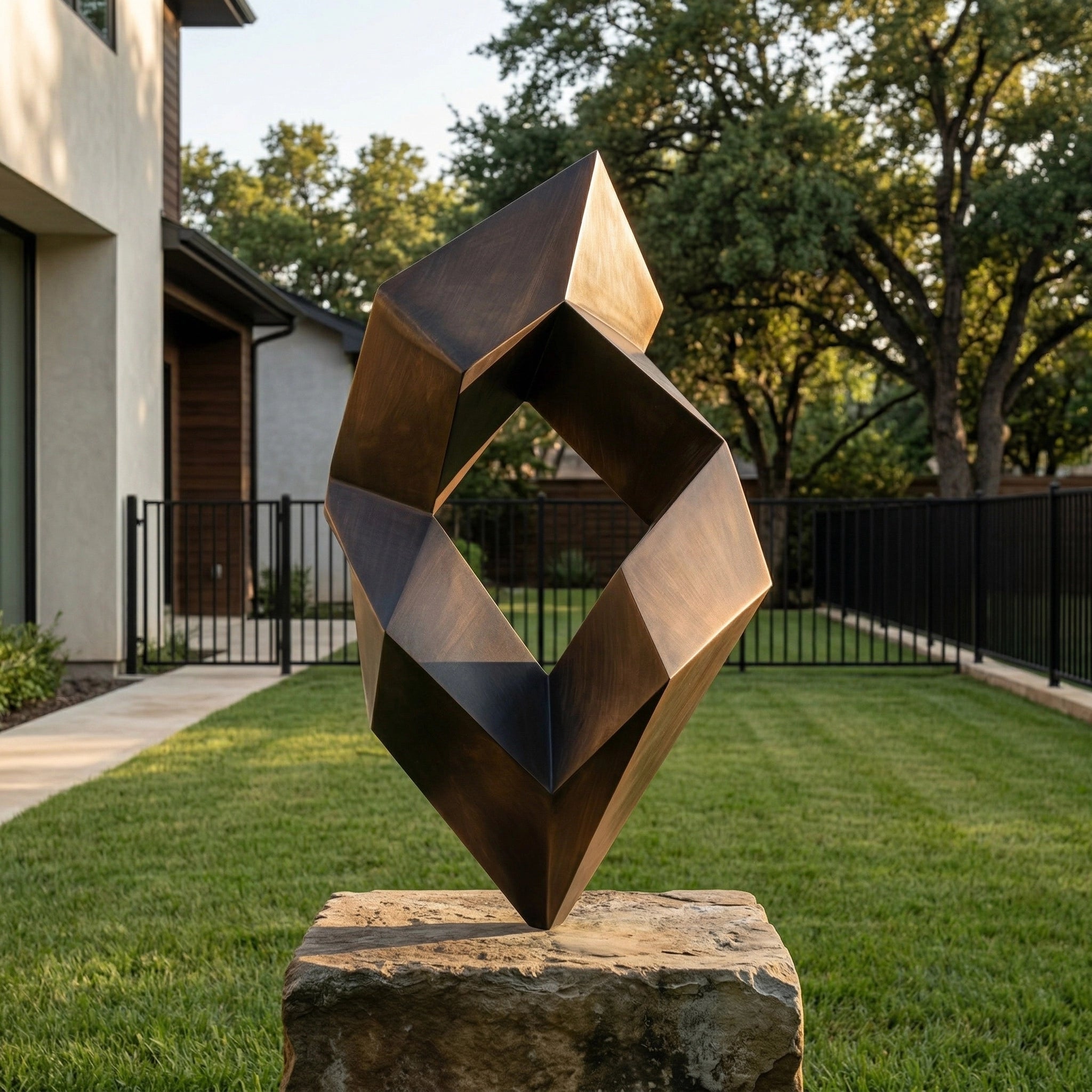 Vela-Bronze--Brass-Abstract-Geometric-Sculpture-Looping-Garden-Form-VSBS-2389-02