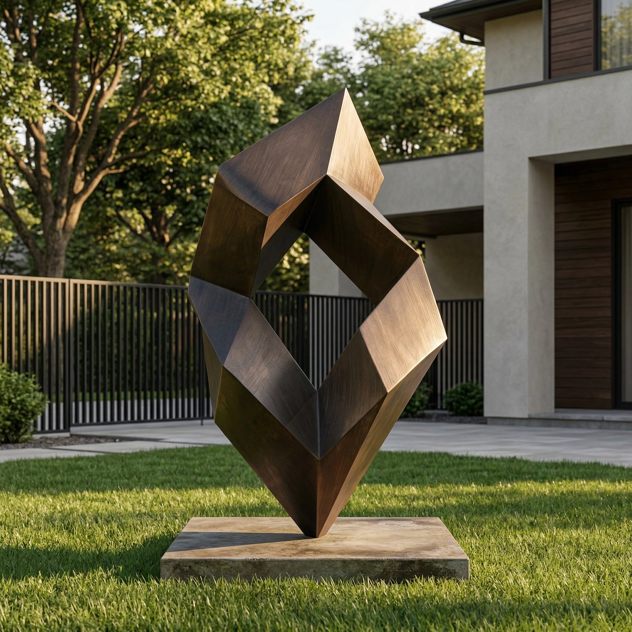 Vela-Bronze--Brass-Abstract-Geometric-Sculpture-Looping-Garden-Form-VSBS-2389-03