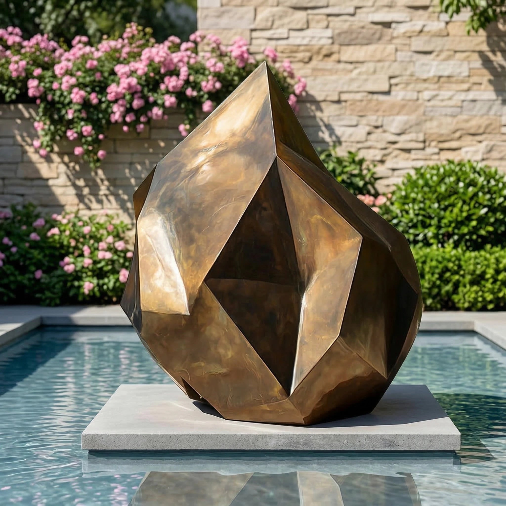 Vela-Bronze--Brass-Abstract-Geometric-Sculpture-Poolside-Monolith-VSBS-8465-01