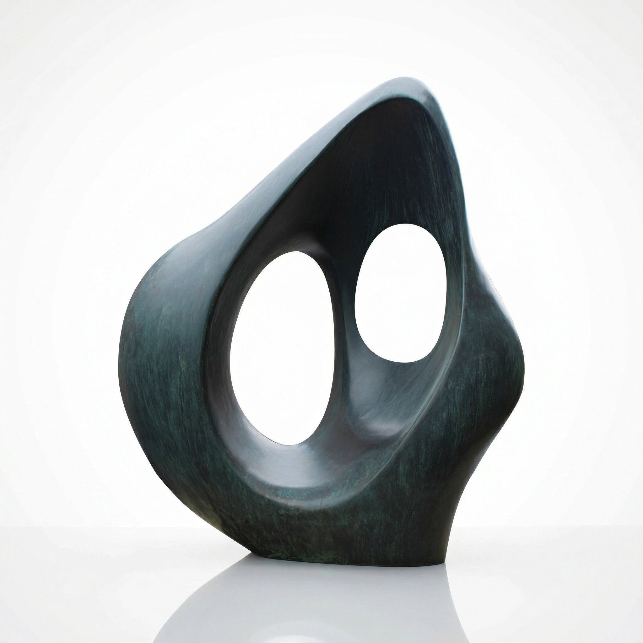 Vela-Bronze--Brass-Abstract-Loop-Sculpture-Garden-Plinth-VSBS-7649-04
