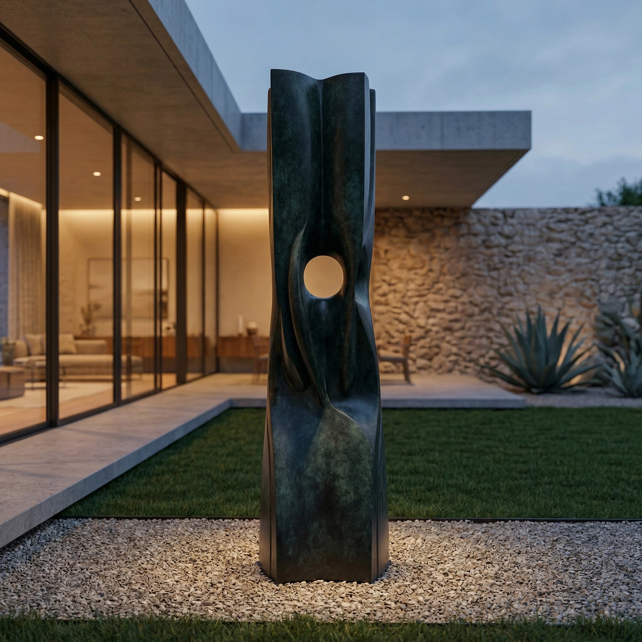 Vela-Bronze--Brass-Abstract-Monolith-Sculpture-Garden-Courtyard-VSBS-6719-02