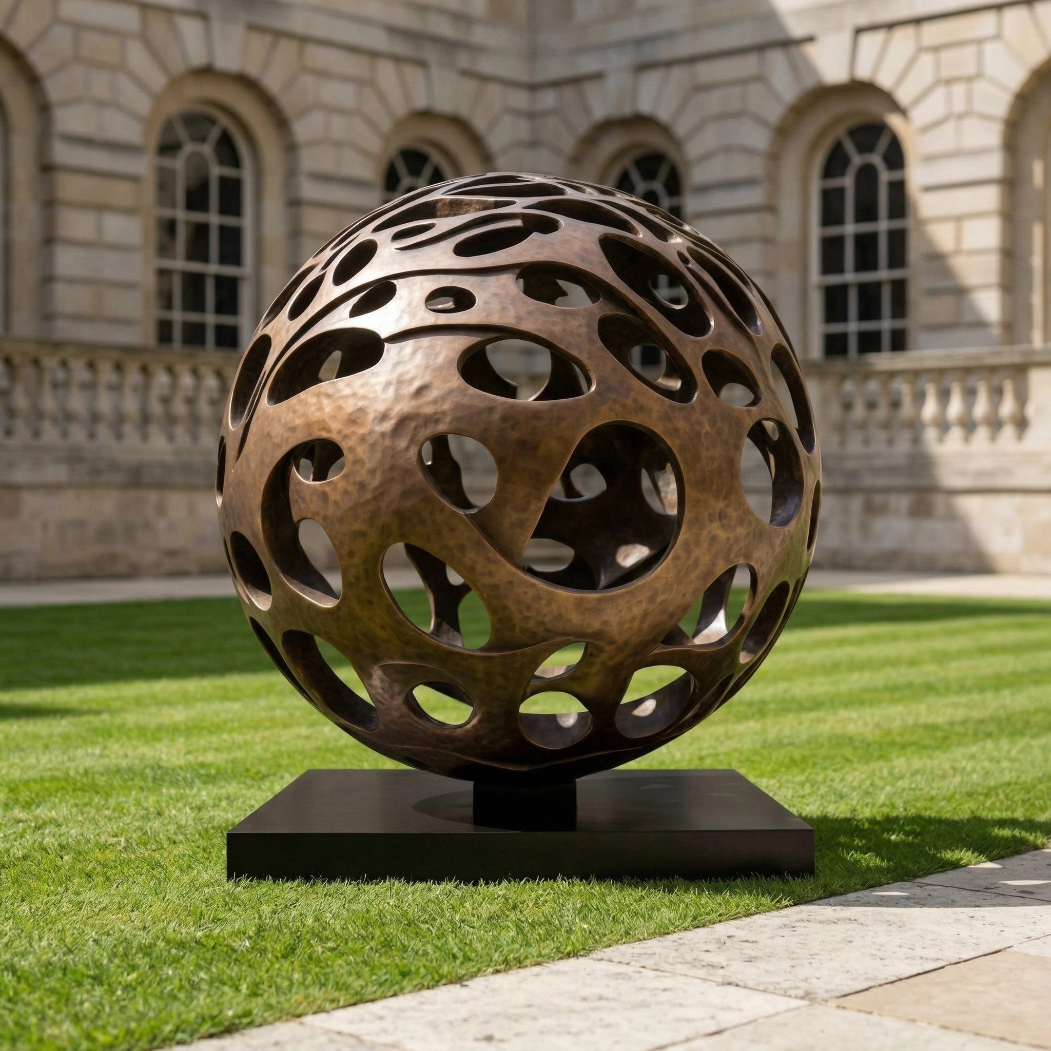 Vela-Bronze--Brass-Abstract-Orb-Sculpture-Openwork-Plinth-VSBS-5217-03