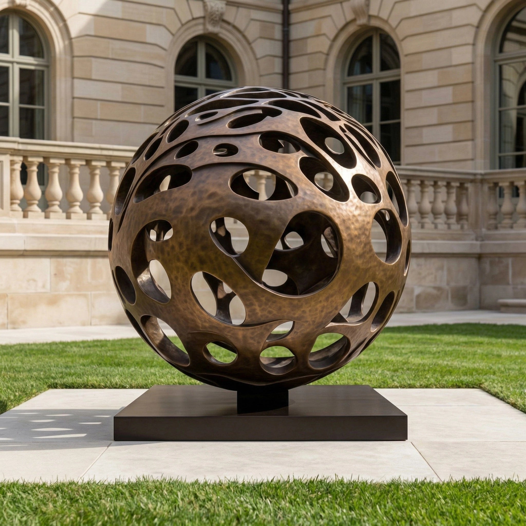 Vela-Bronze--Brass-Abstract-Orb-Sculpture-Openwork-Plinth-VSBS-5217-04