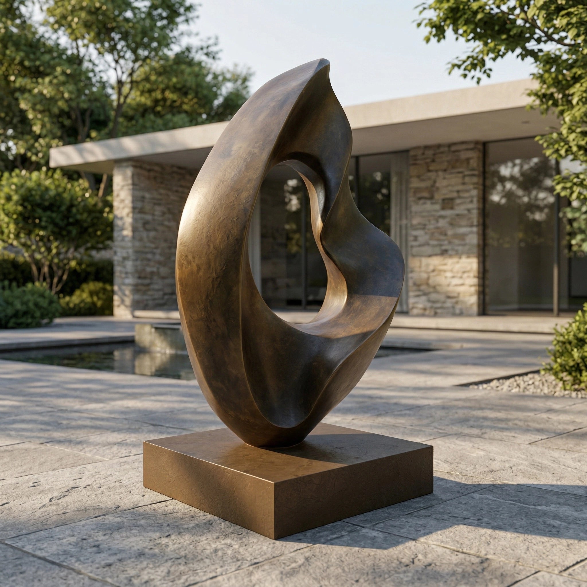 Vela-Bronze--Brass-Abstract-Organic-Sculpture-Garden-Courtyard-VSBS-8675-05