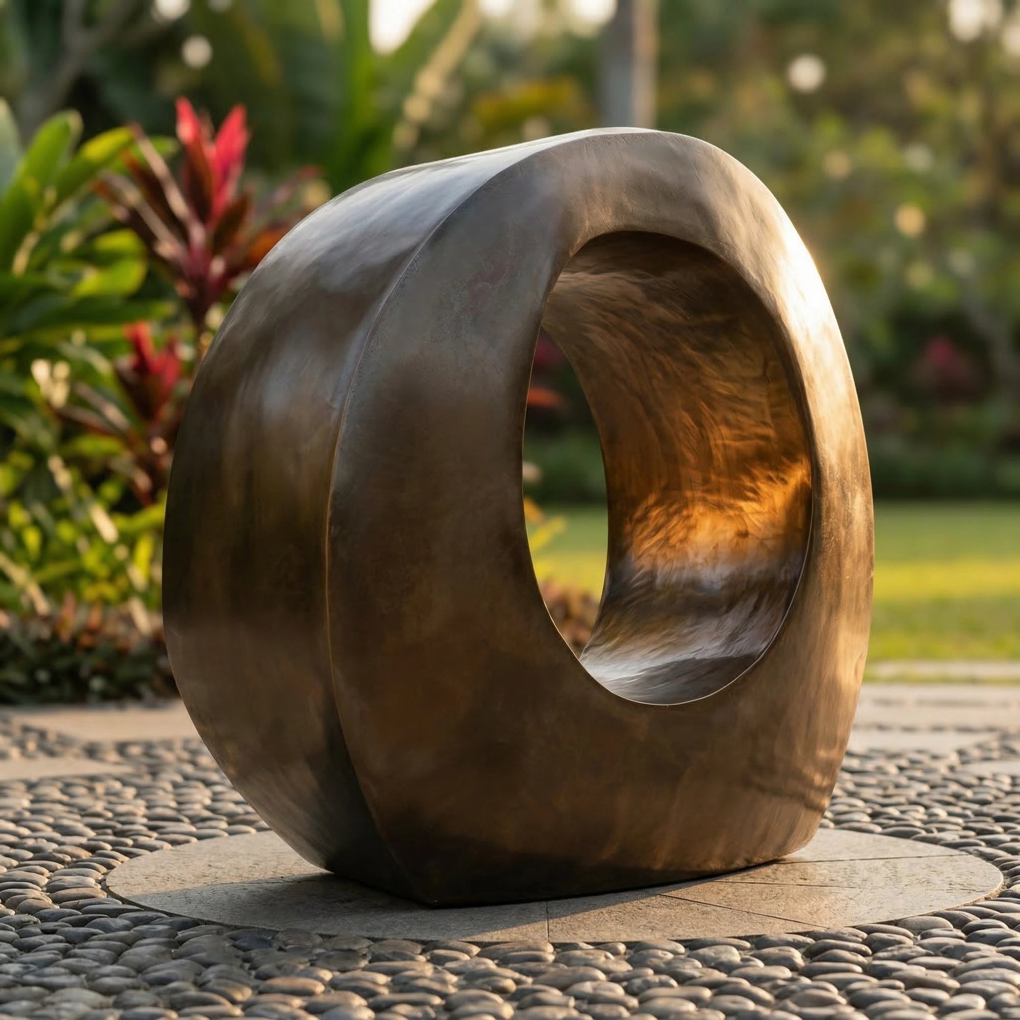 Vela-Bronze--Brass-Abstract-Portal-Sculpture-Garden-Ring-VSBS-9152-04