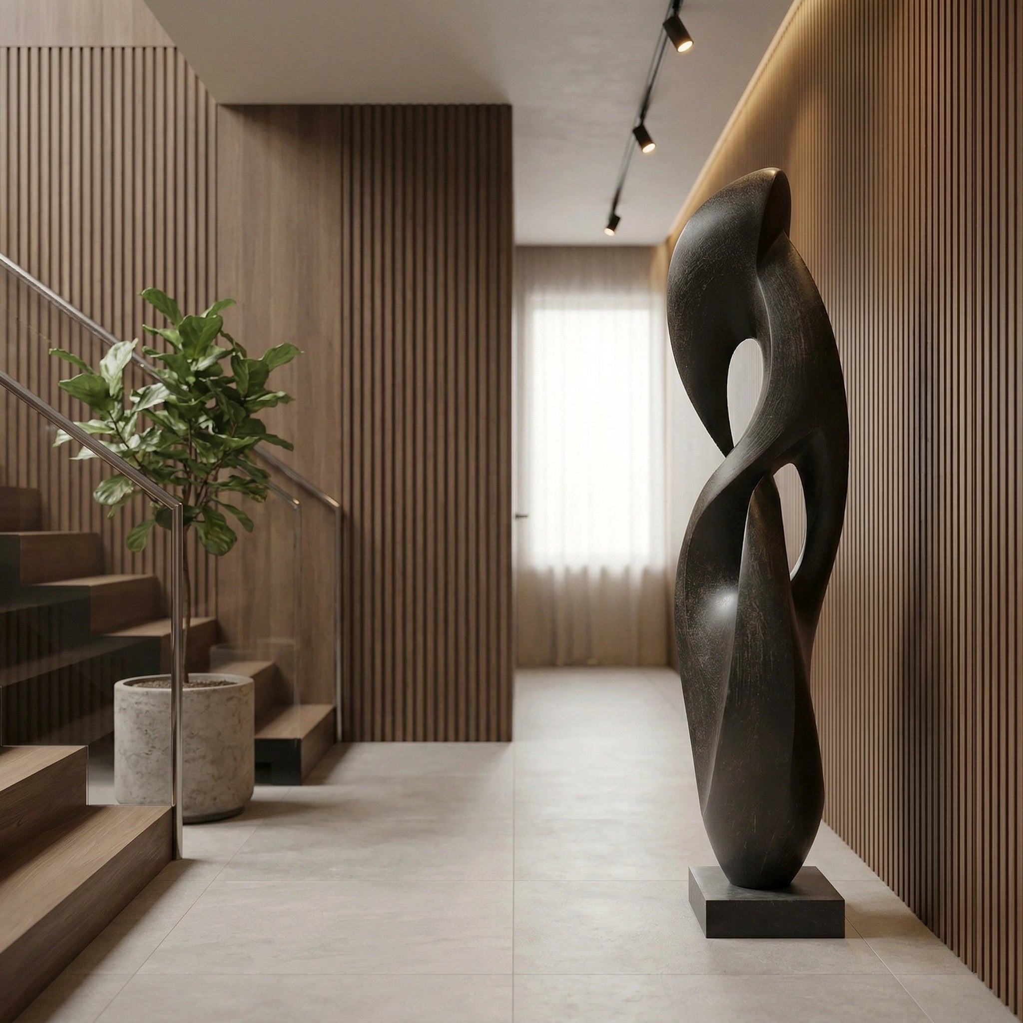 Vela-Bronze--Brass-Abstract-Ribbon-Sculpture-Floor-Standing-VSBS-8894-04