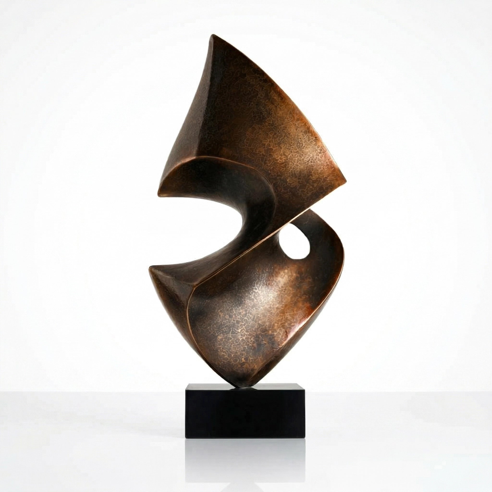 Vela-Bronze--Brass-Abstract-Sail-Sculpture-Garden-Pedestal-VSBS-2417-05