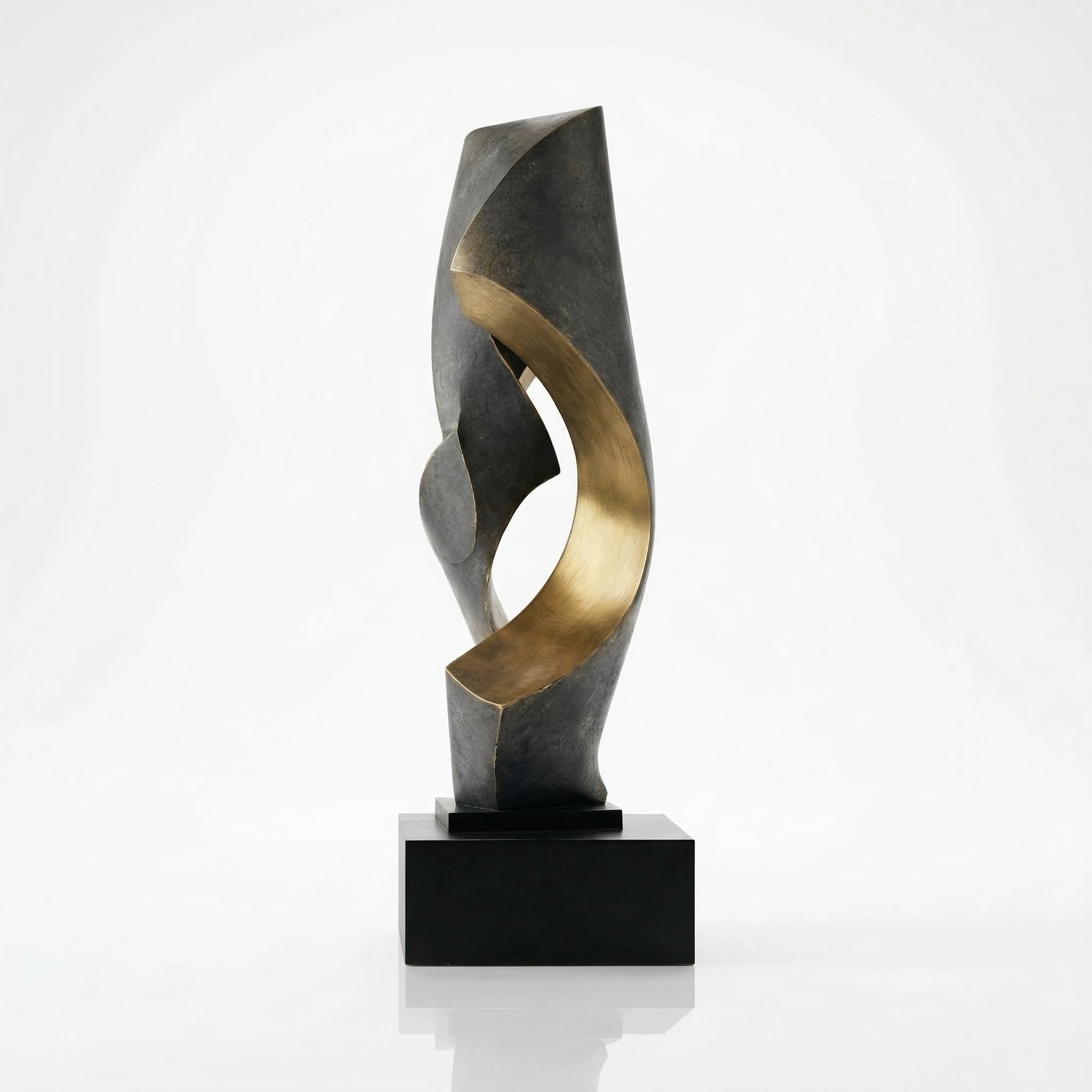 Vela-Bronze--Brass-Abstract-Torso-Sculpture-Console-Scale-VSBS-8574-05
