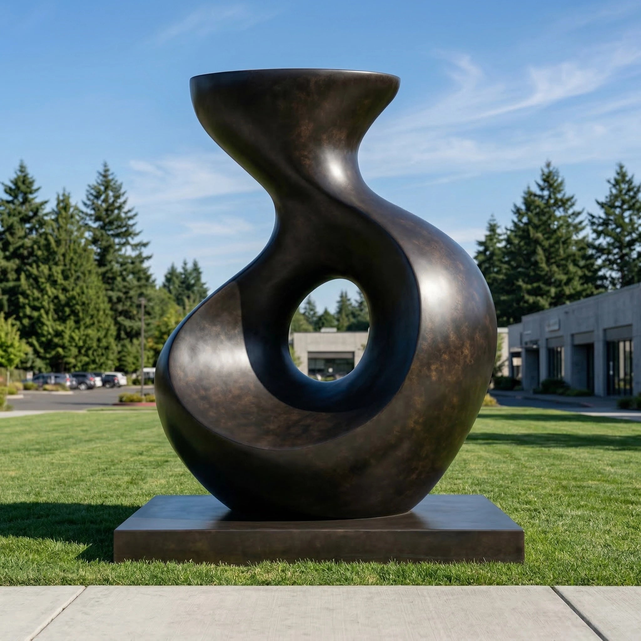 Vela-Bronze--Brass-Abstract-Torso-Sculpture-Garden-Monolith-VSBS-7721-01