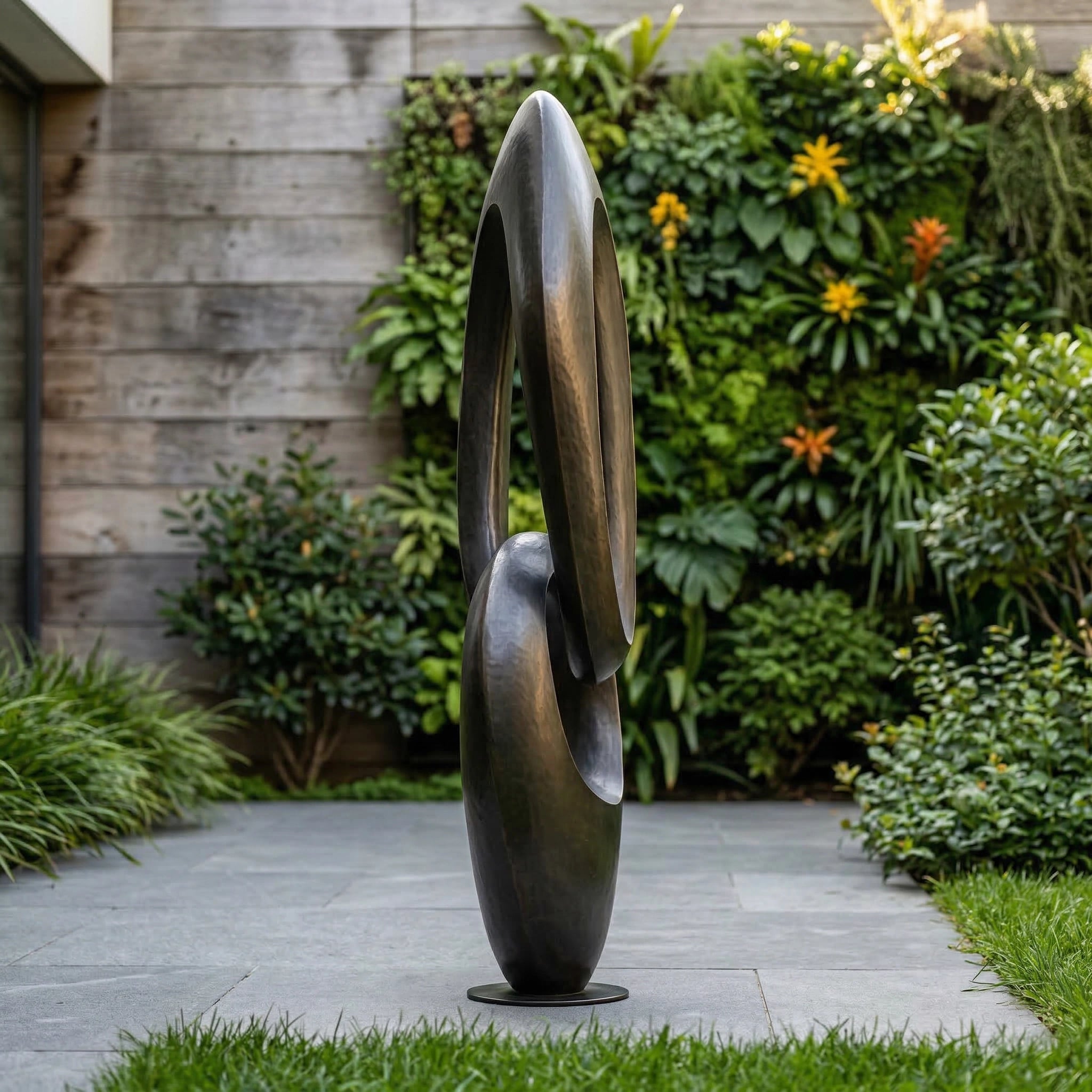 Vela-Bronze--Brass-Abstract-Torso-Sculpture-Garden-Void-Form-VSBS-8246-04