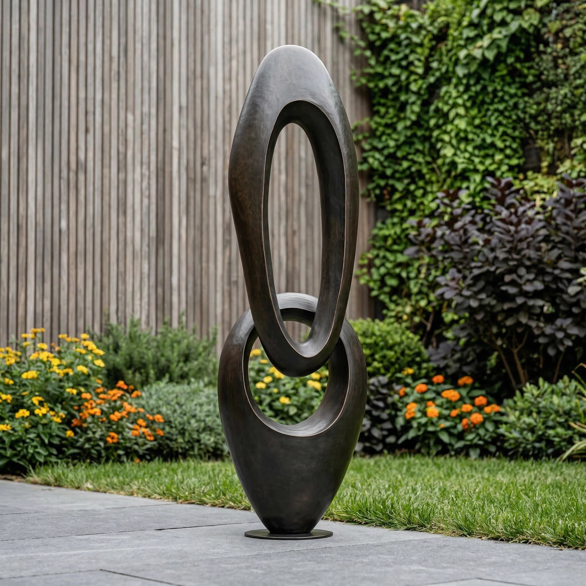 Vela-Bronze--Brass-Abstract-Torso-Sculpture-Garden-Void-Form-VSBS-8246-05
