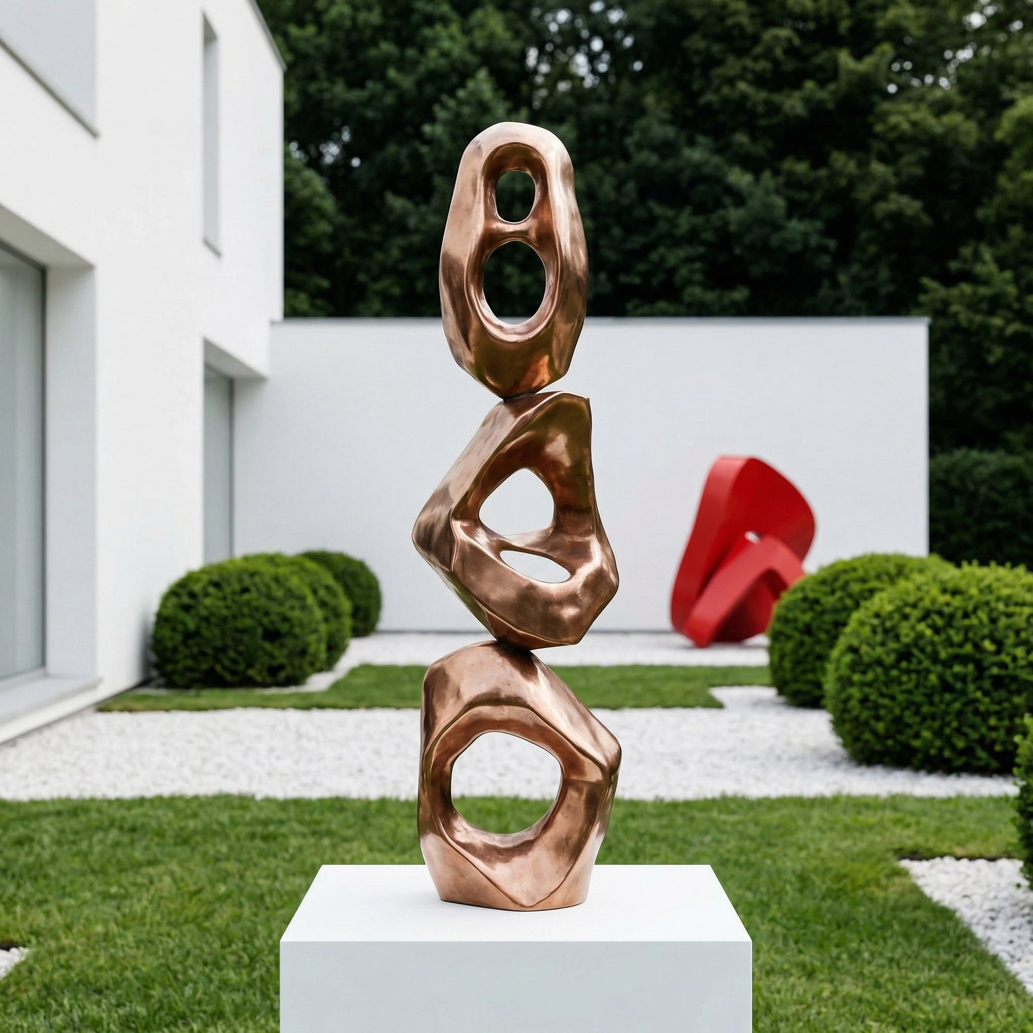 Vela-Bronze--Brass-Abstract-Totem-Sculpture-Garden-Placement-VSBS-5476-02