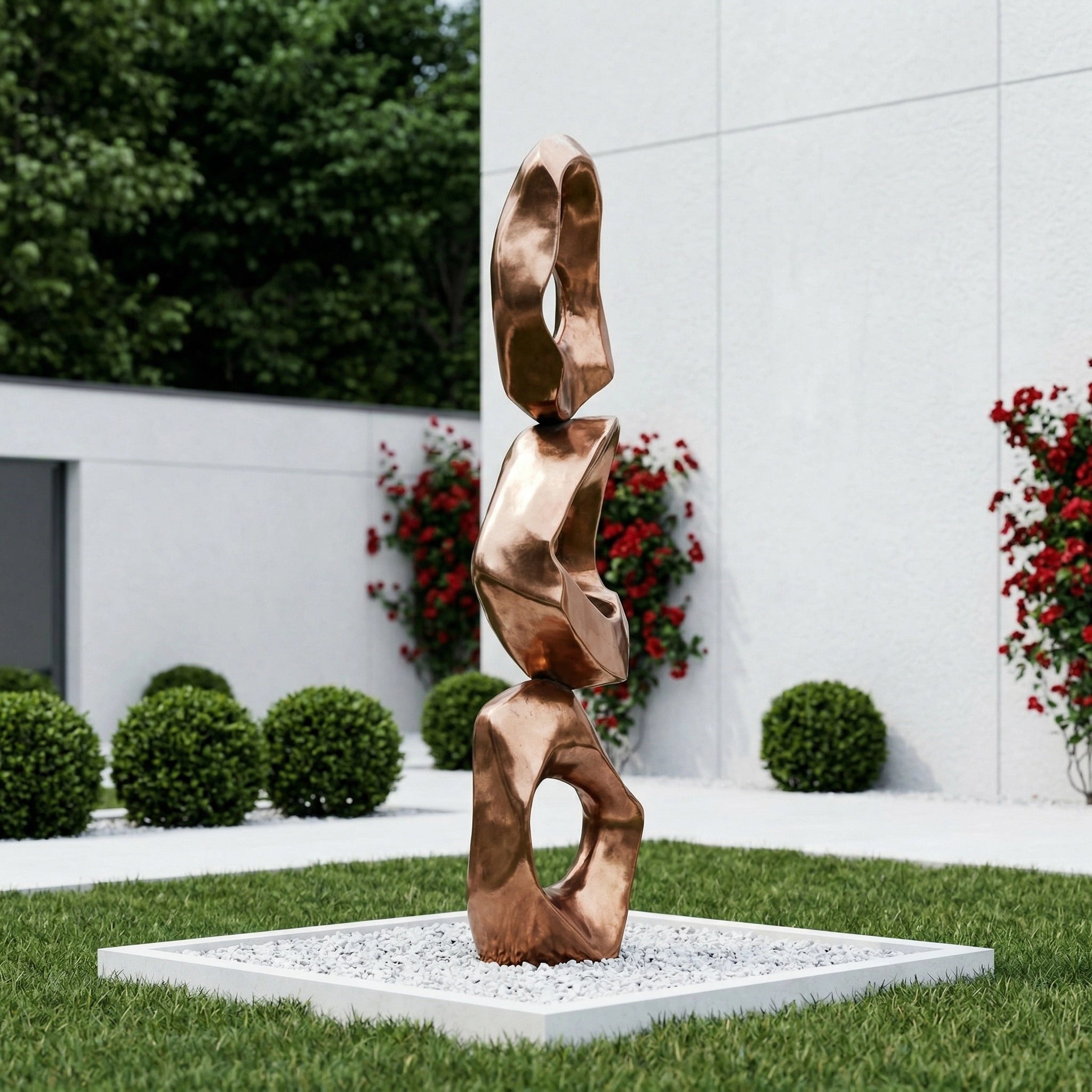 Vela-Bronze--Brass-Abstract-Totem-Sculpture-Garden-Placement-VSBS-5476-04