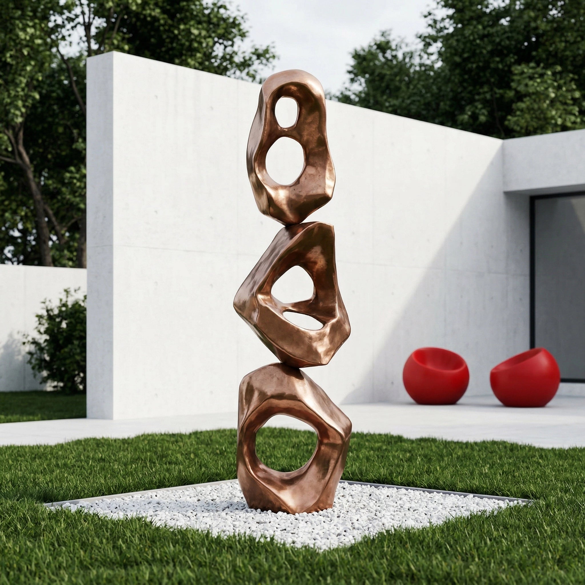 Vela-Bronze--Brass-Abstract-Totem-Sculpture-Garden-Placement-VSBS-5476-05
