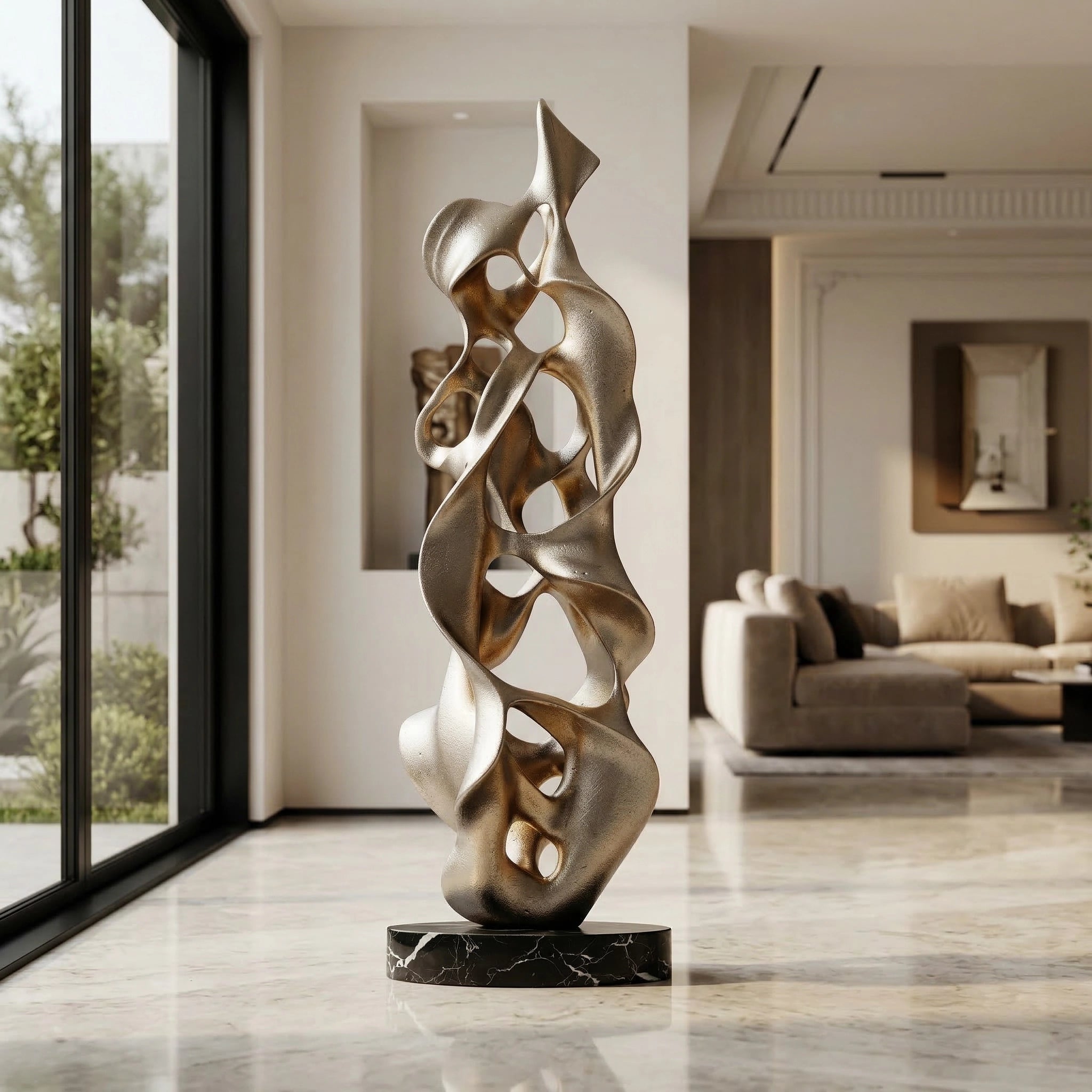 Vela-Bronze--Brass-Abstract-Totemic-Sculpture-Floor-Standing-VSBS-7063-03