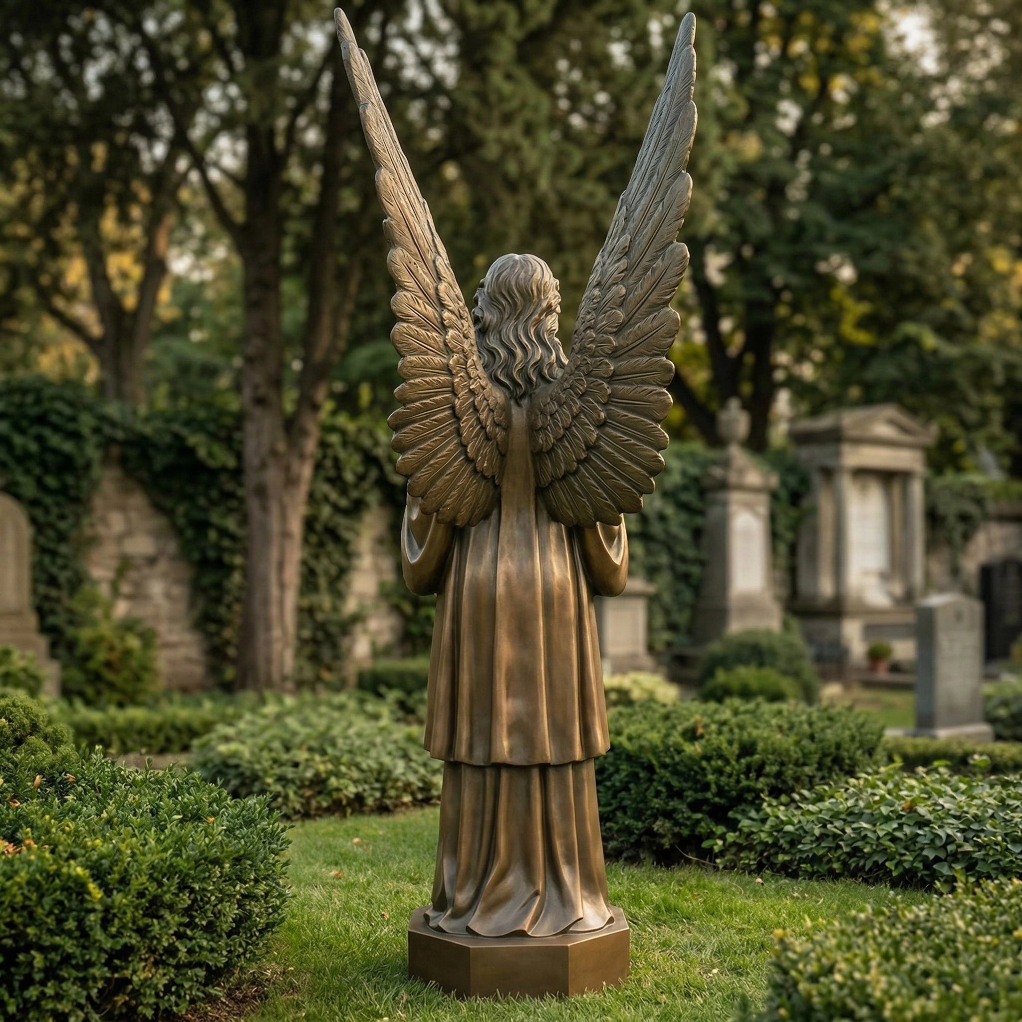 Vela-Bronze--Brass-Angelic-Sculpture-Garden-Monument-VSBS-5386-02