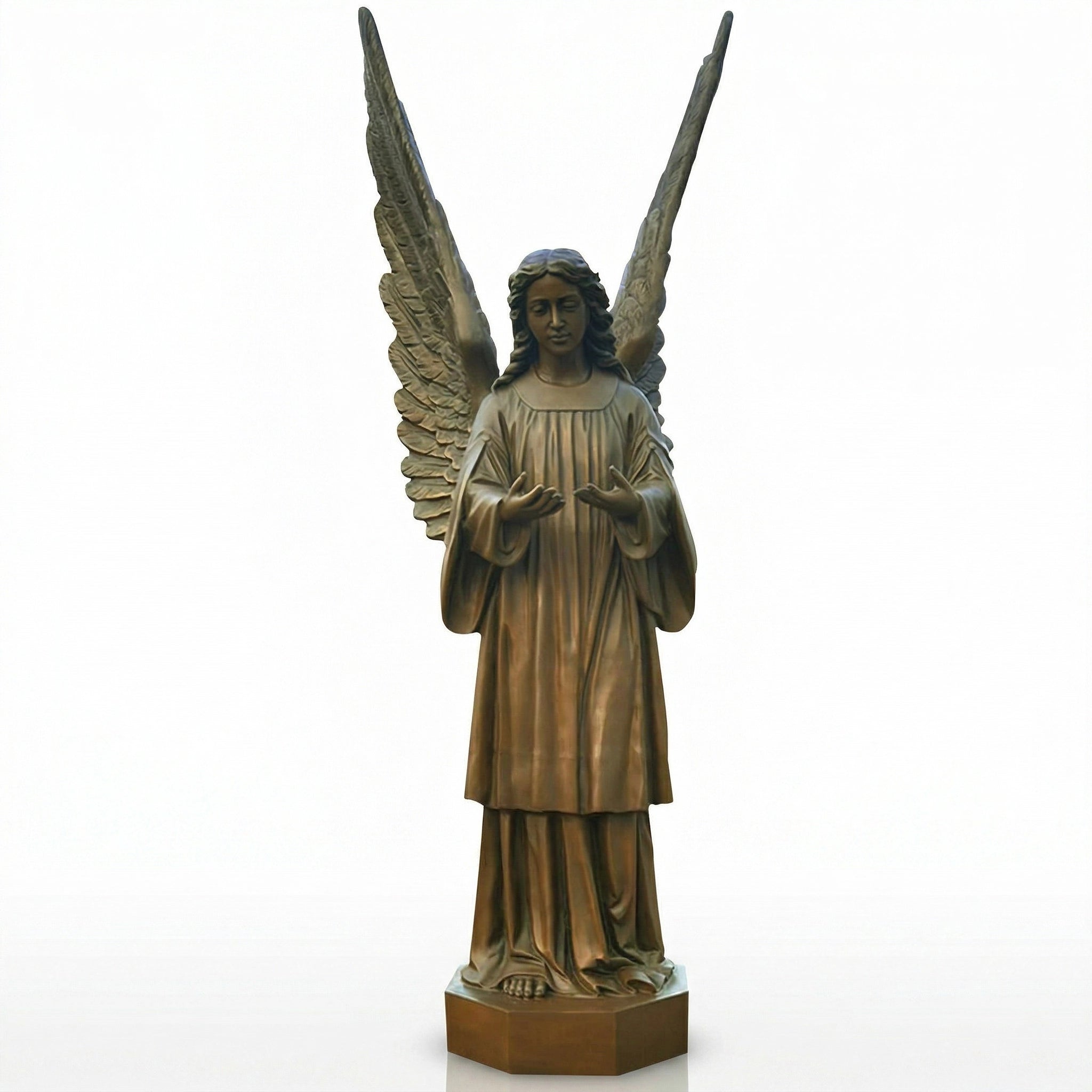 Vela-Bronze--Brass-Angelic-Sculpture-Garden-Monument-VSBS-5386-06