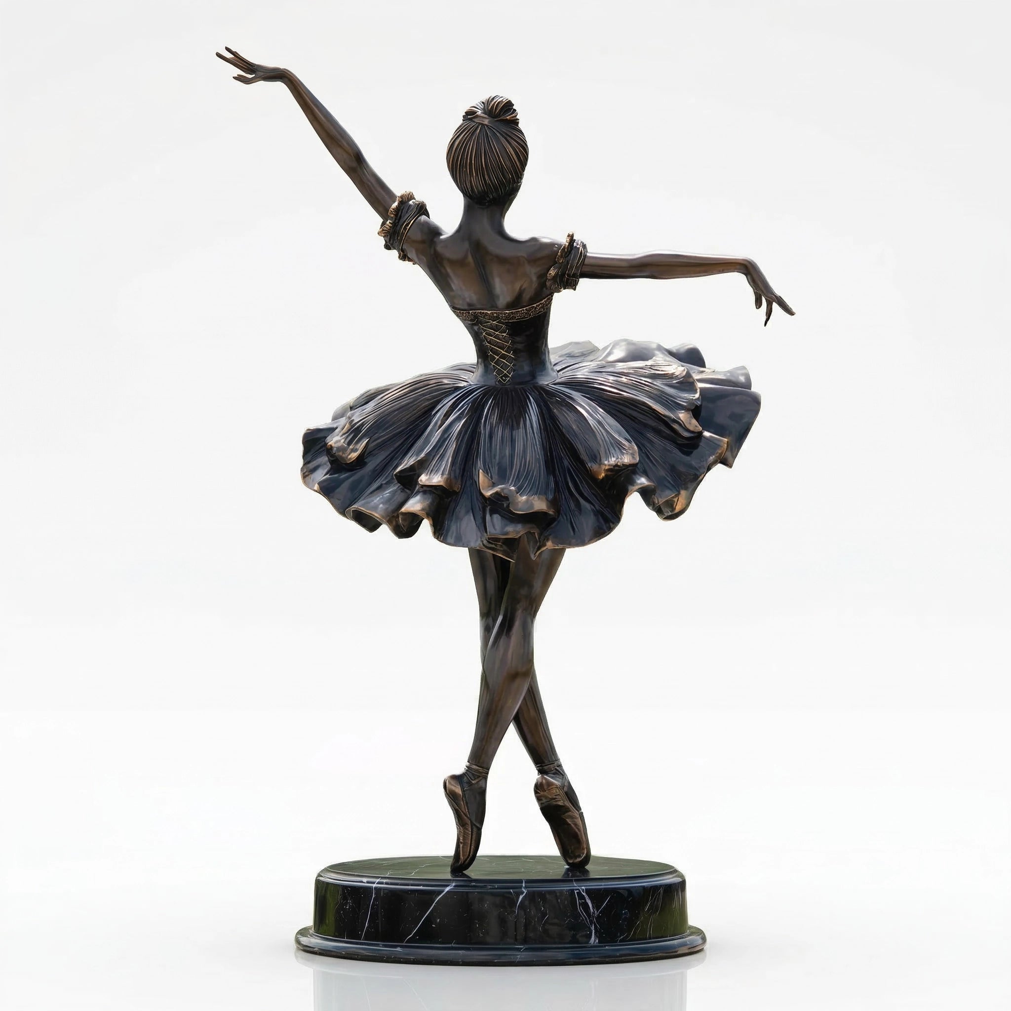 Vela-Bronze--Brass-Ballerina-Sculpture-Marble-Plinth-VSBS-7646-05