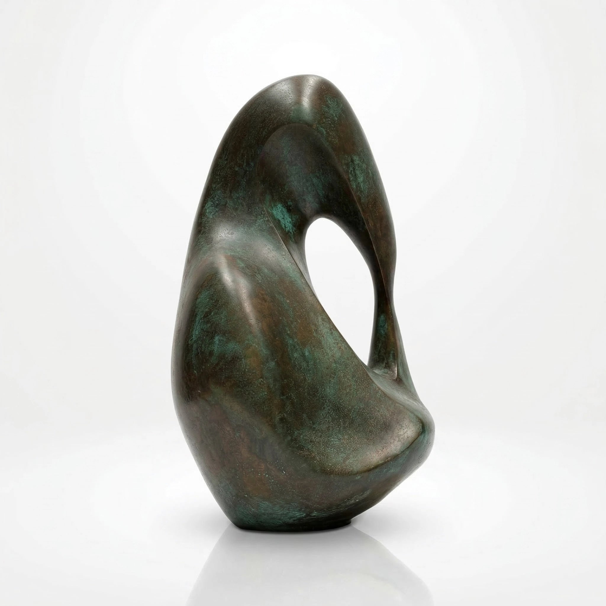 Vela-Bronze--Brass-Biomorphic-Form-Sculpture-Courtyard-Loop-VSBS-7348-06