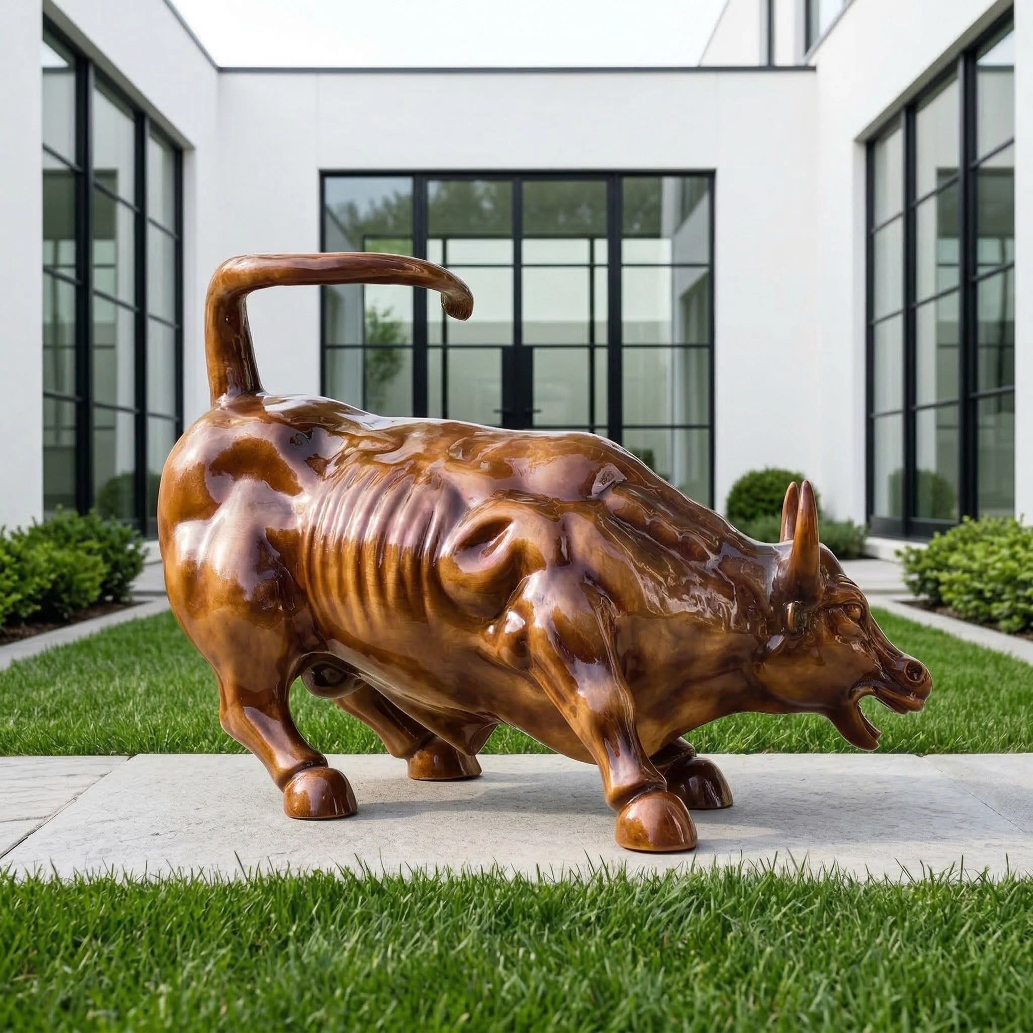 Vela-Bronze--Brass-Bull-Sculpture-Courtyard-Statement-VSBS-6534-02