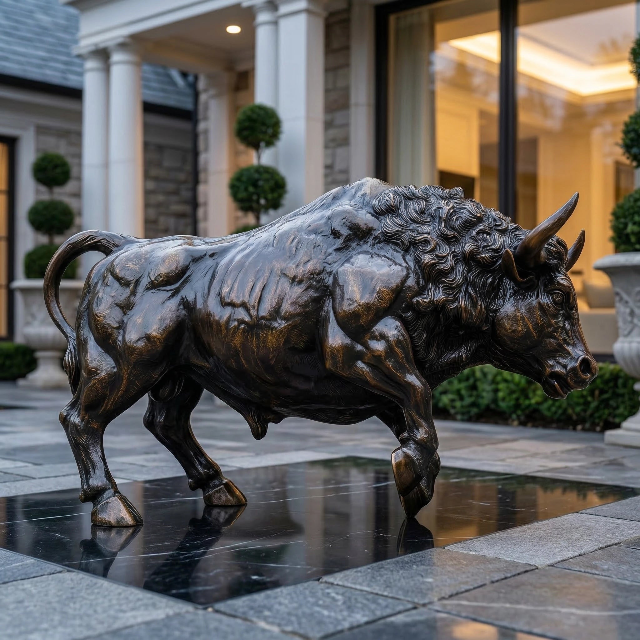 Vela-Bronze--Brass-Bull-Sculpture-Entrance-Statement-VSMaterialTypeCode-6184-04