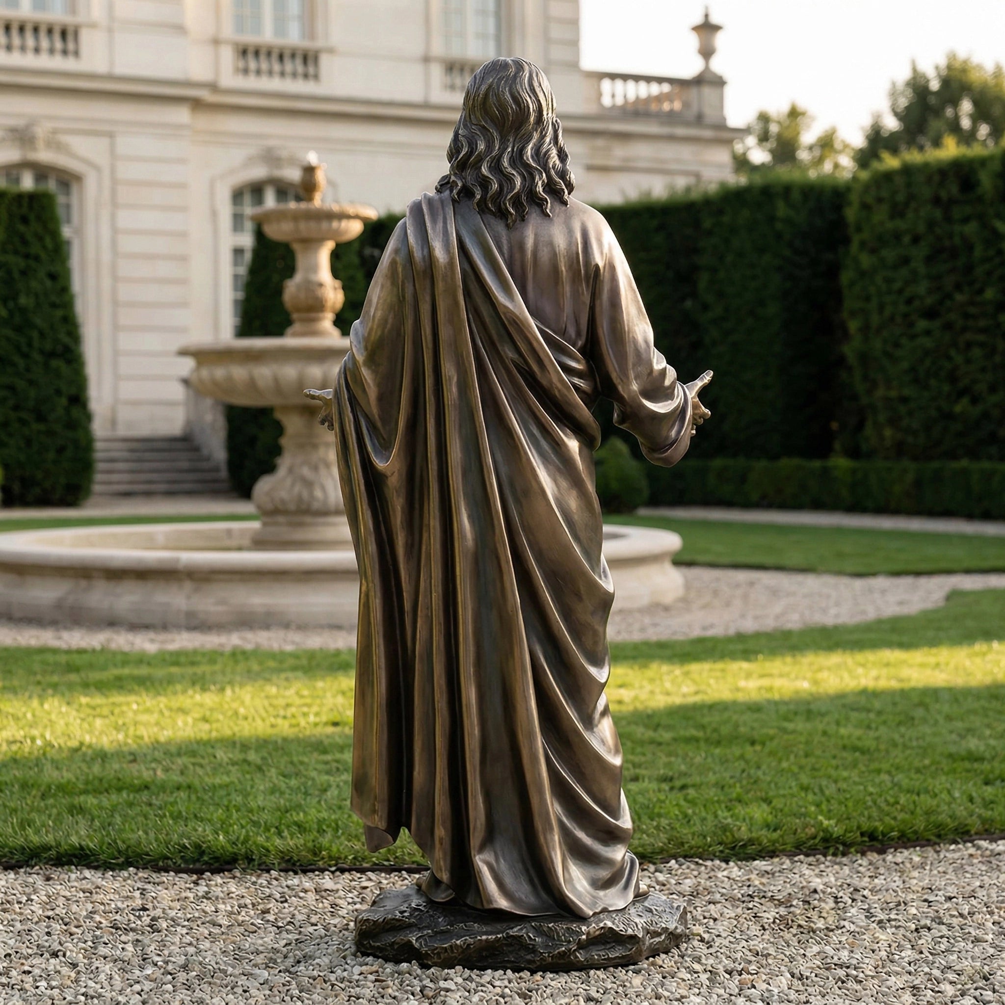 Vela-Bronze--Brass-Christ-Sculpture-Open-Arms-Entrance-Feature-VSBS-5834-02
