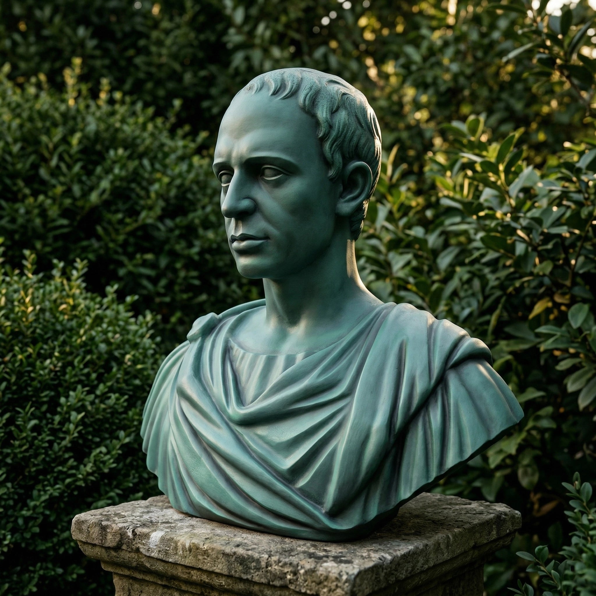 Vela-Bronze--Brass-Classical-Male-Bust-Sculpture-Garden-Pedestal-VSBS-2576-04