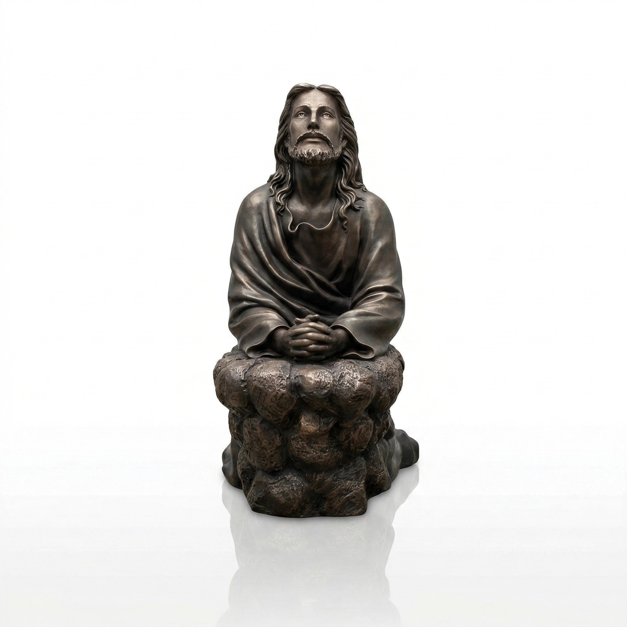 Vela-Bronze--Brass-Devotional-Figure-Sculpture-Garden-Contemplation-VSBS-6451-04