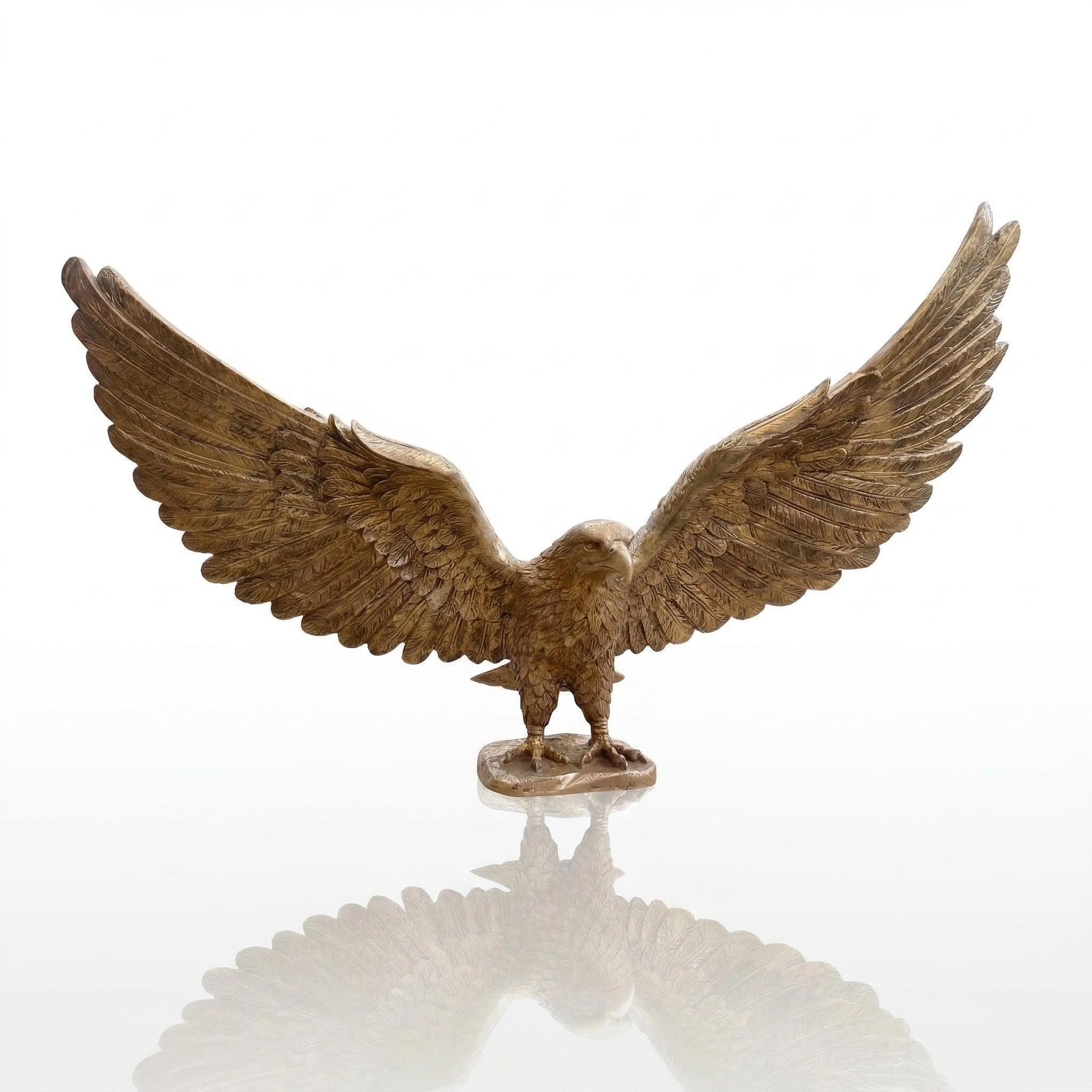 Vela-Bronze--Brass-Eagle-Sculpture-Wing-Spread-VSBS-7392-06