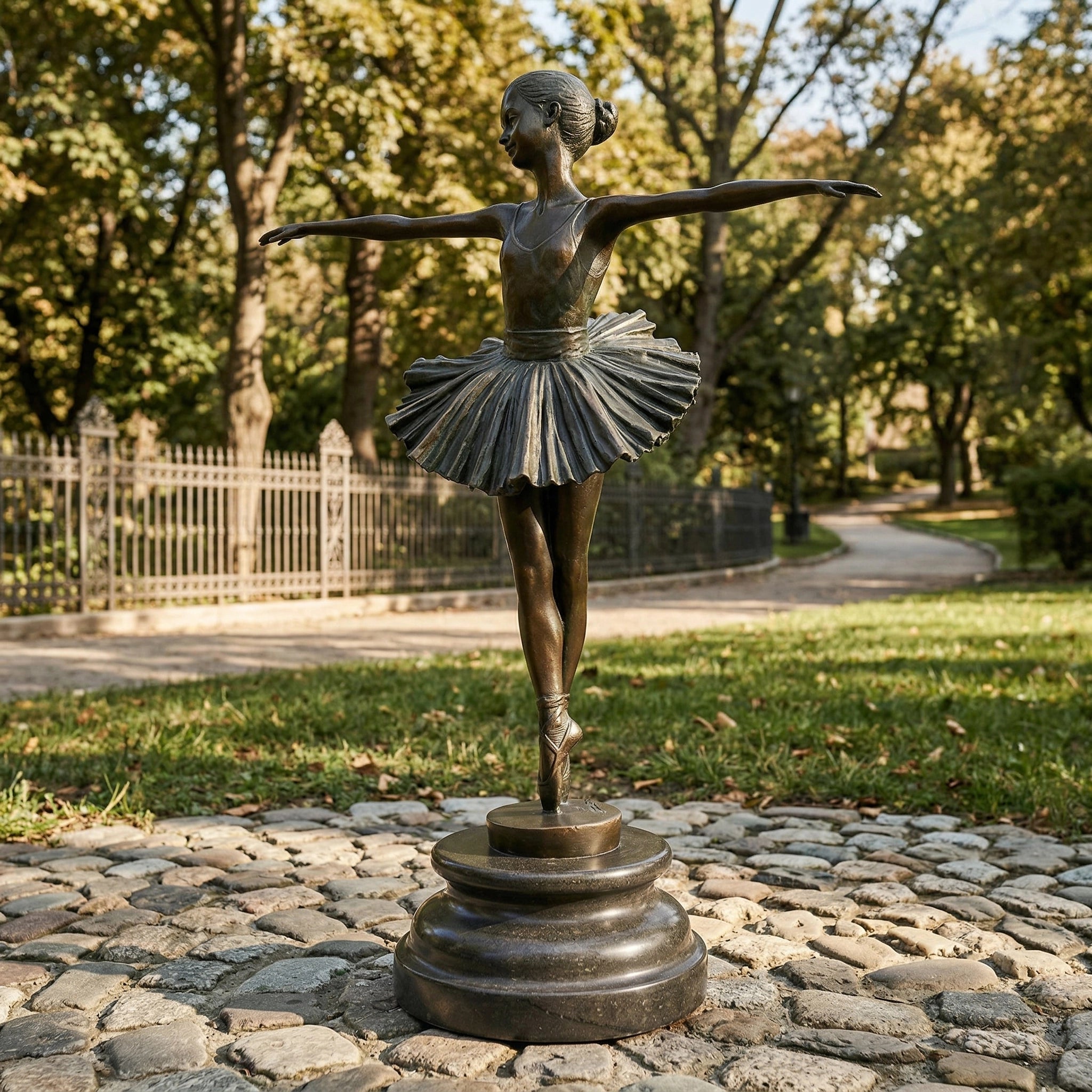 Vela-Bronze--Brass-Figurative--Human-Form-Ballerina-Sculpture-Garden-Statement-VSBS-9137-05