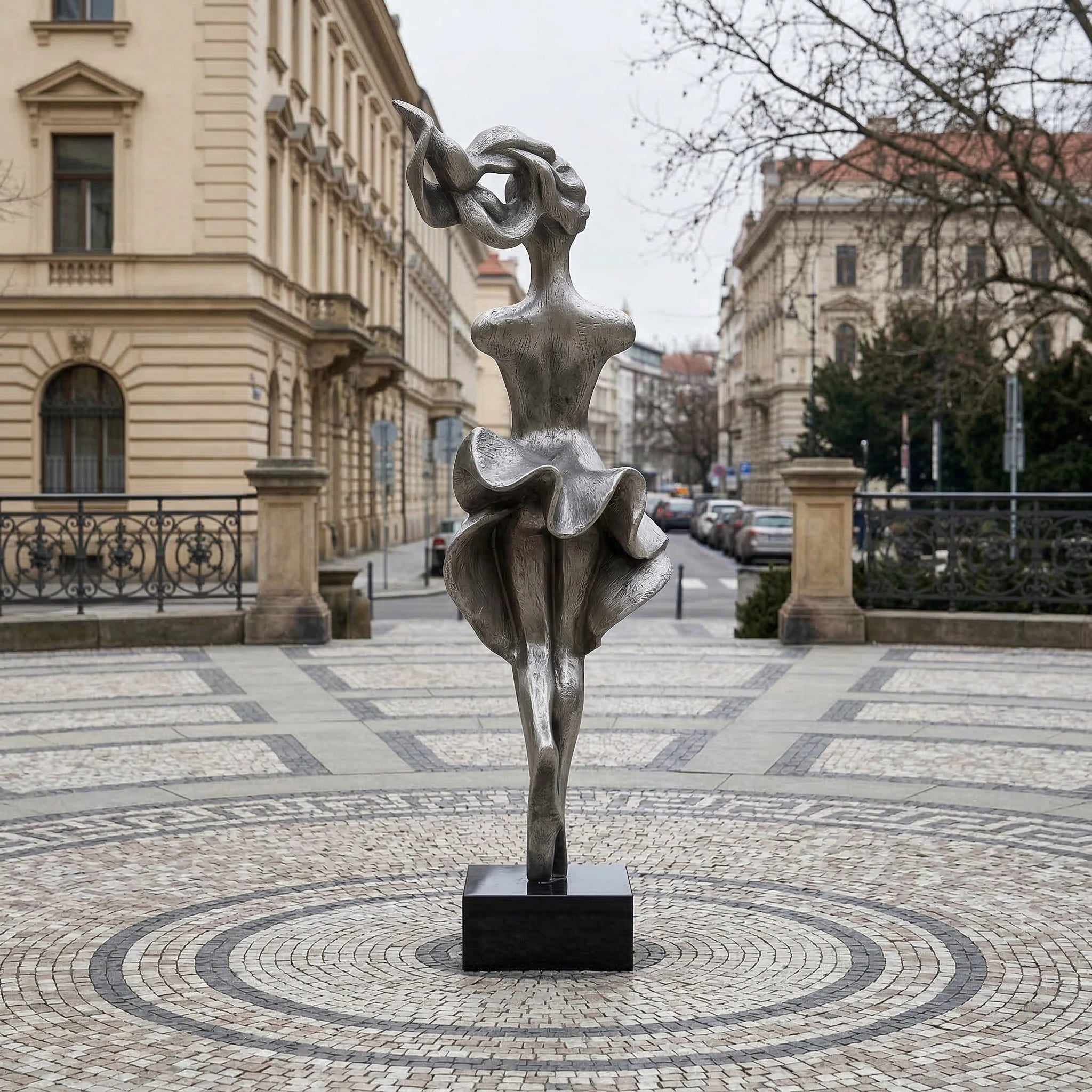 Vela-Bronze--Brass-Figurative-Dancer-Sculpture-Entrance-Court-VSBS-6848-02