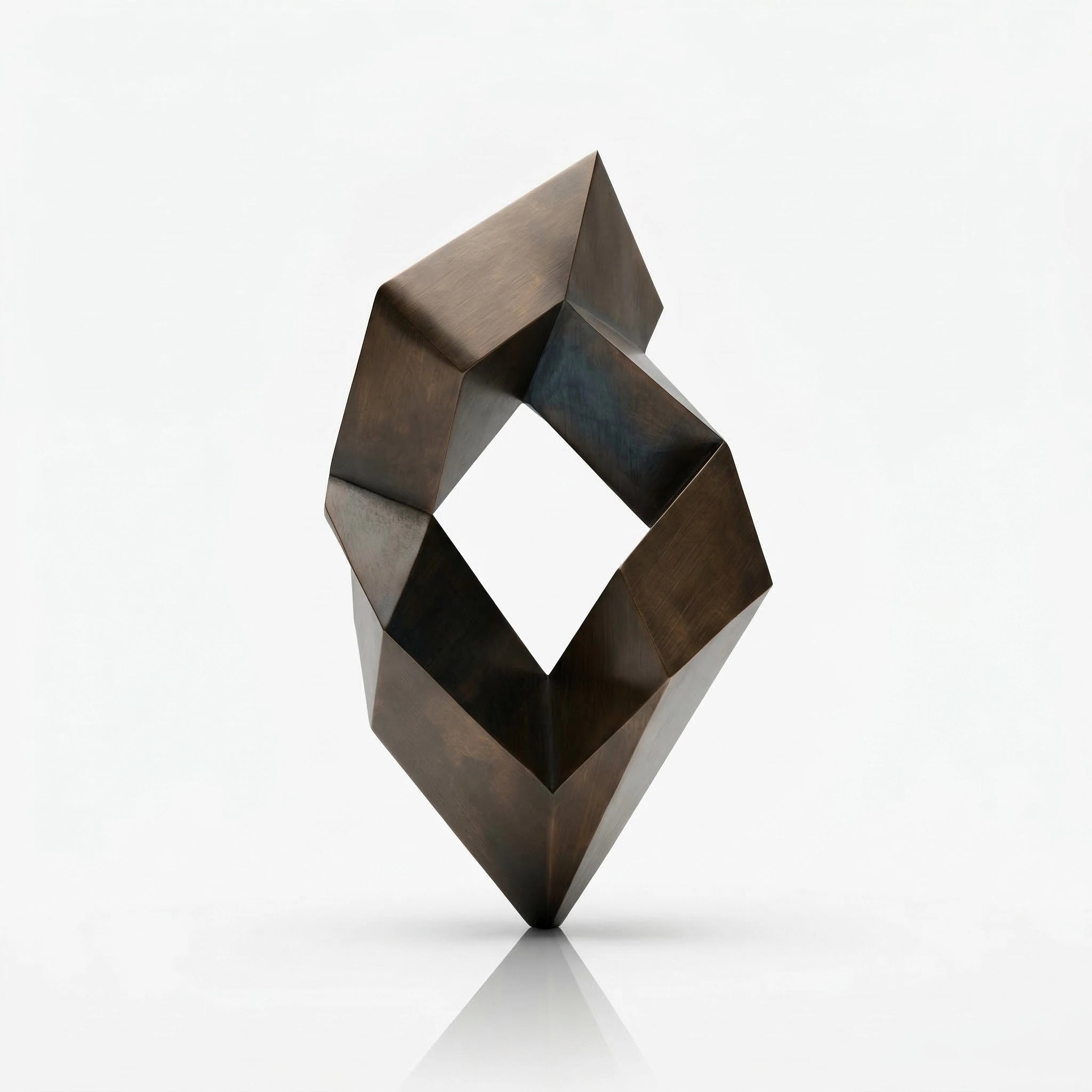 Vela-Bronze--Brass-Geometric-Loop-Sculpture-Garden-Placement-VSBS-8426-04