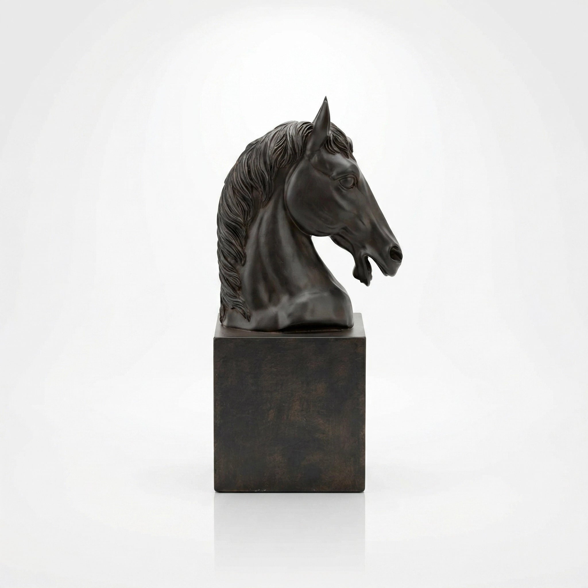 Vela-Bronze--Brass-Horse-Bust-Sculpture-Console-Pedestal-VSBS-4462-05