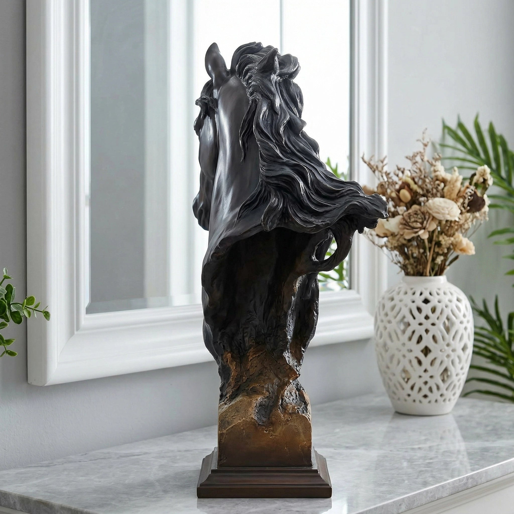 Vela-Bronze--Brass-Horse-Head-Sculpture-Tabletop-Bust-VSBS-5638-02