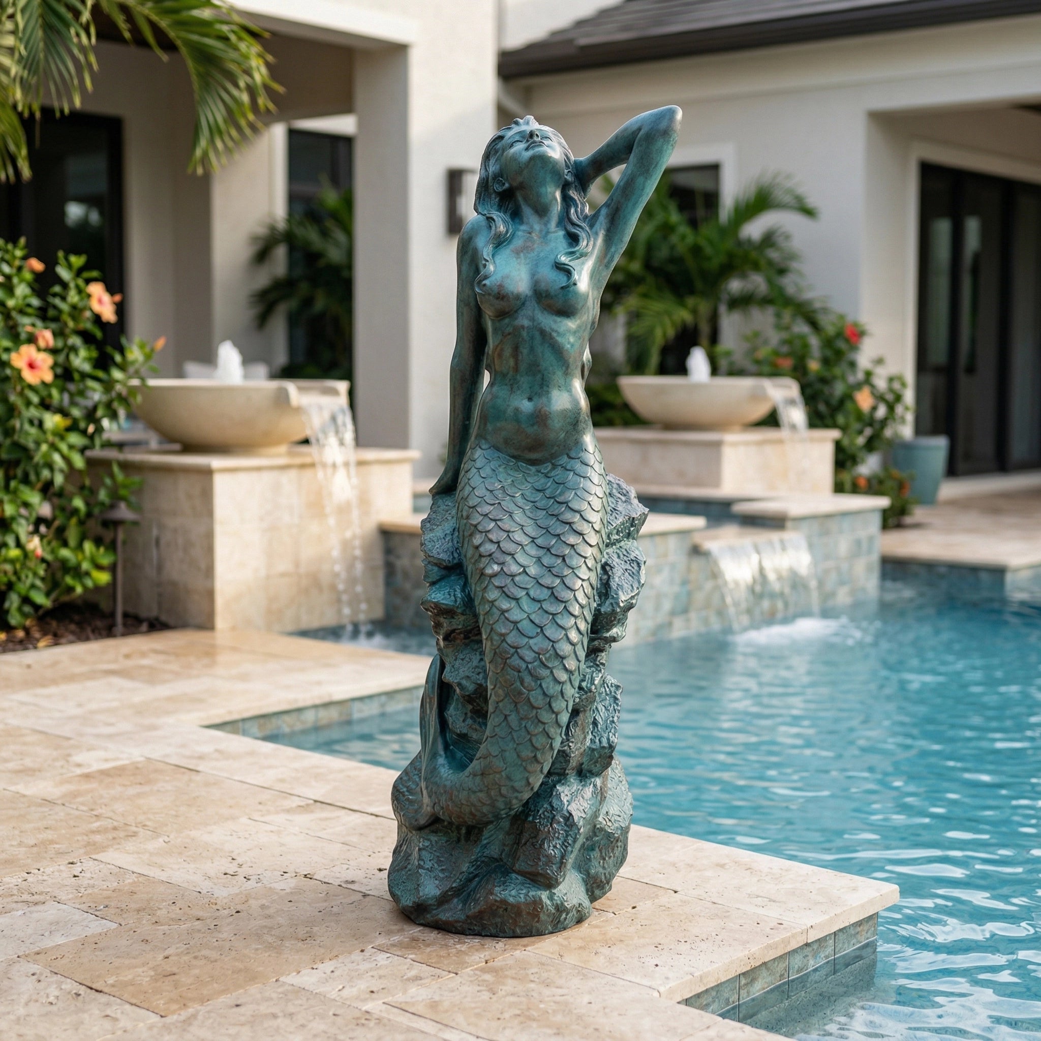 Vela-Bronze--Brass-Mermaid-Sea-Nymph-Sculpture-Poolside-Statement-VSBS-3187-01