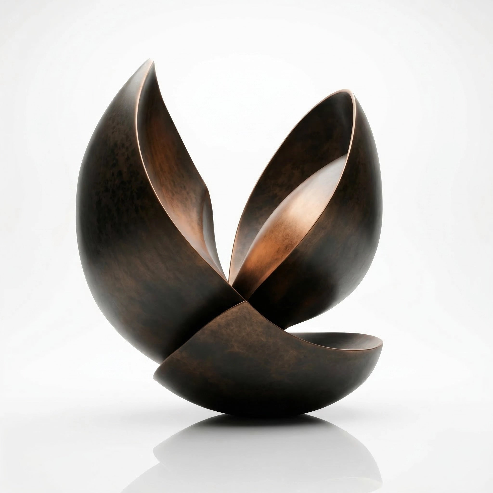 Vela-Bronze--Brass-Organic-Bloom-Sculpture-Garden-Plinth-VSBS-7036-03