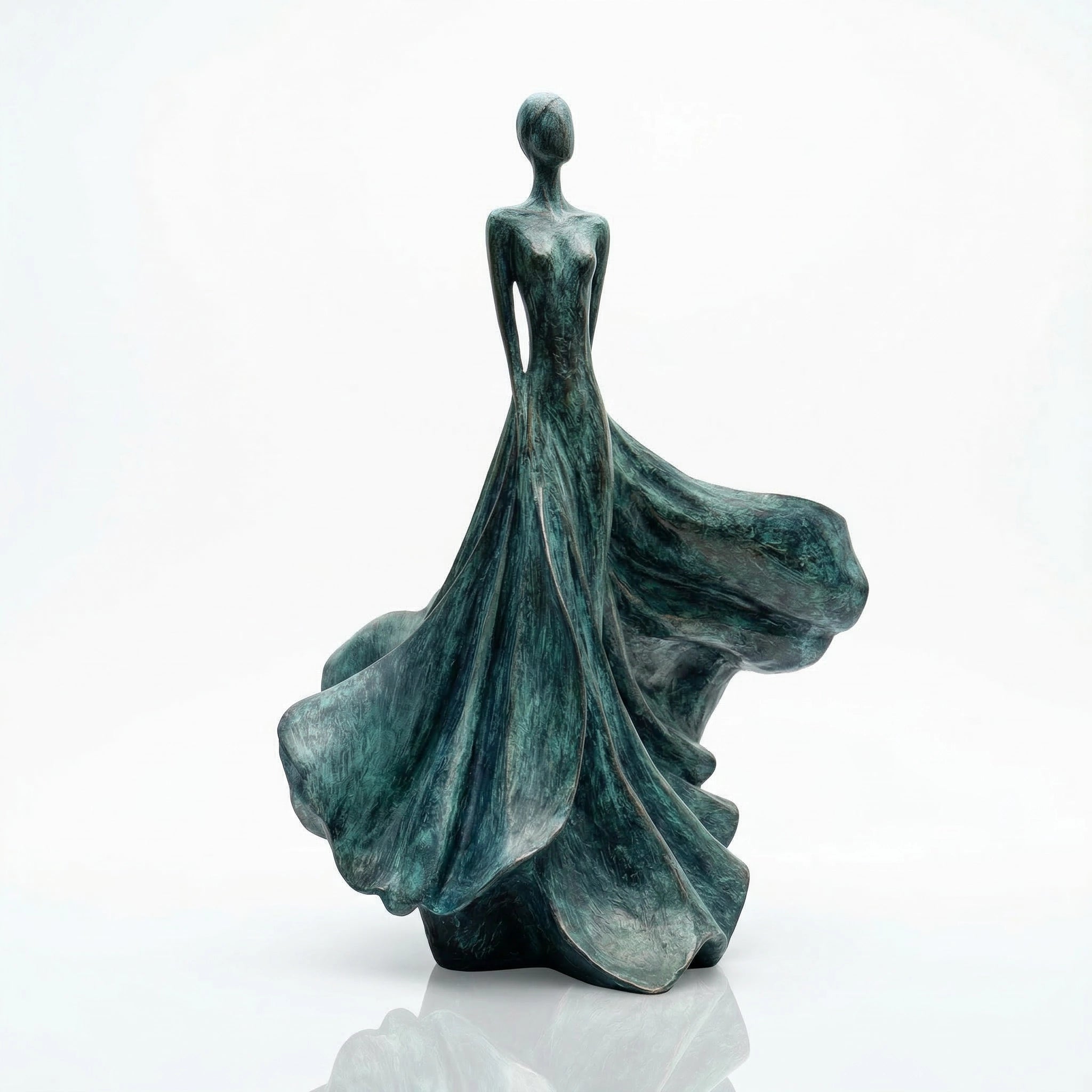Vela-Bronze--Brass-Serene-Female-Figurative-Sculpture-Garden-Silhouette-VSBS-5632-06